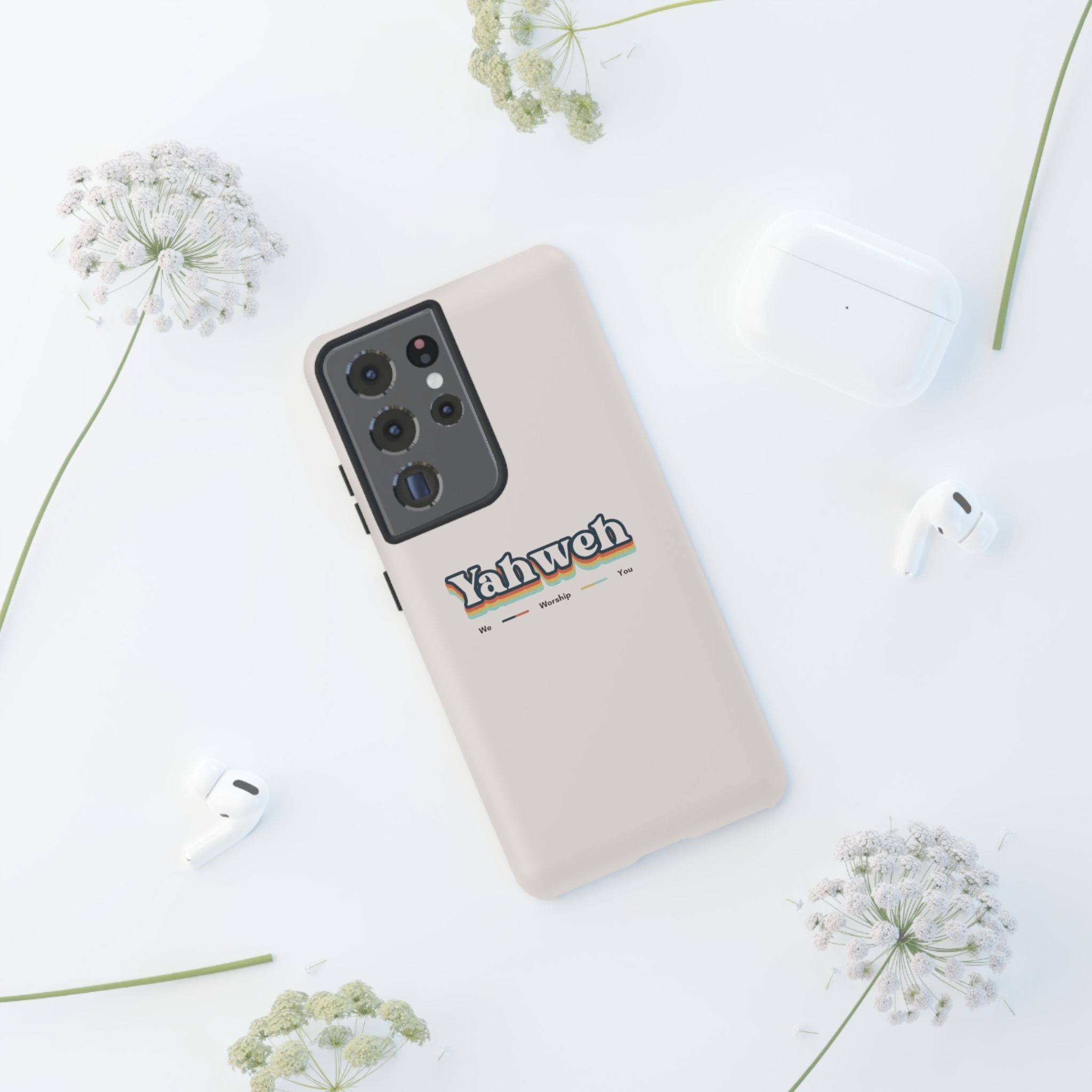 Yahweh Phone Case — Retro Faith Tough Case