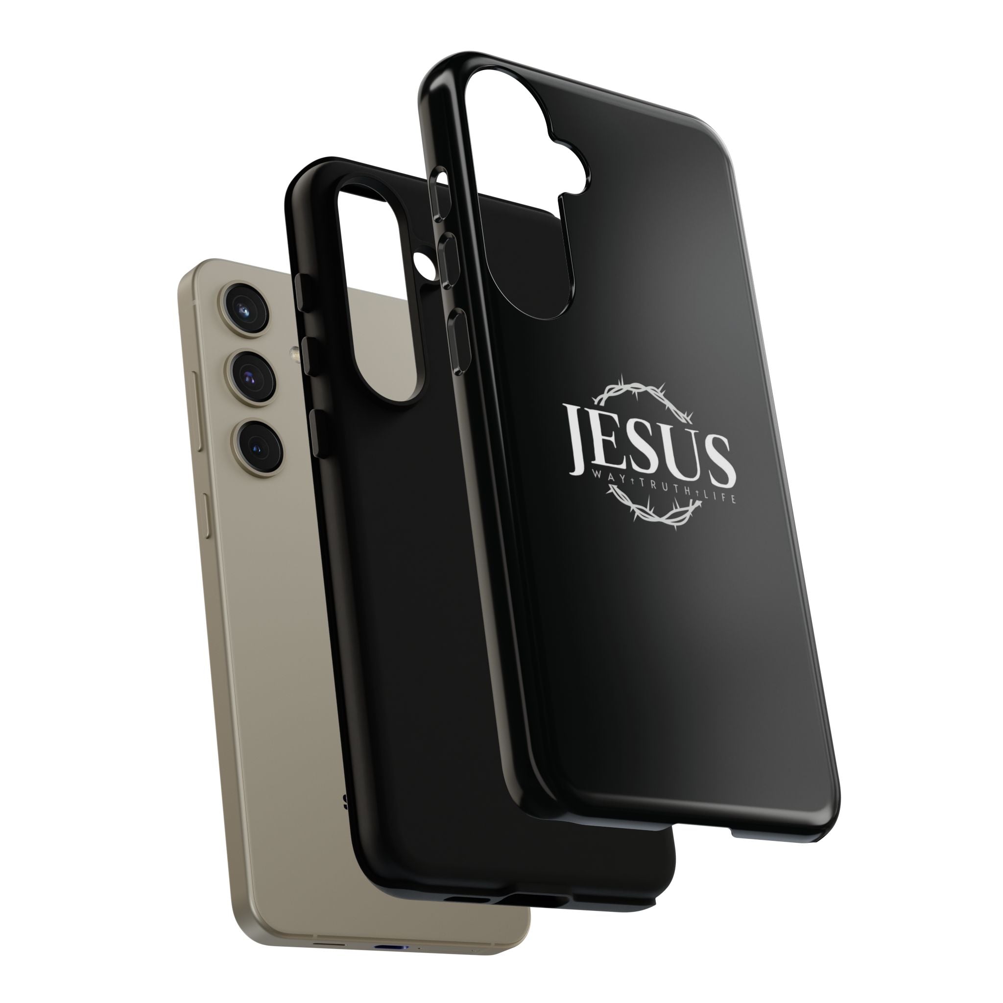 Jesus Crown Tough Phone Case — Faith-Based Case