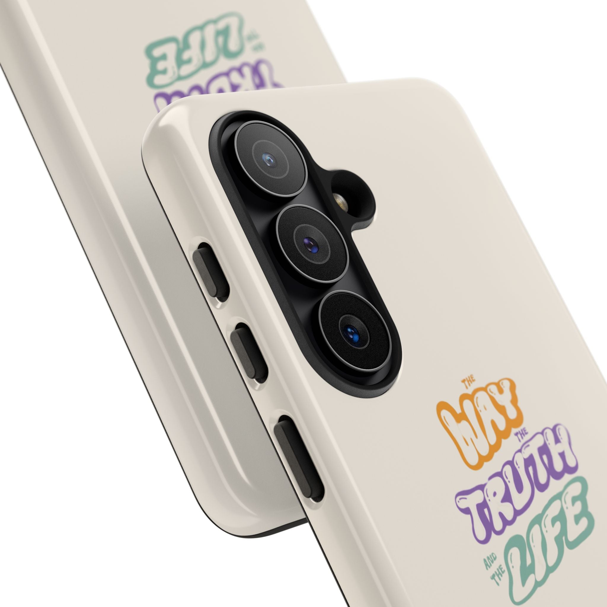 'Way,Truth,Life' Pastel Graphic Protective Tough Case
