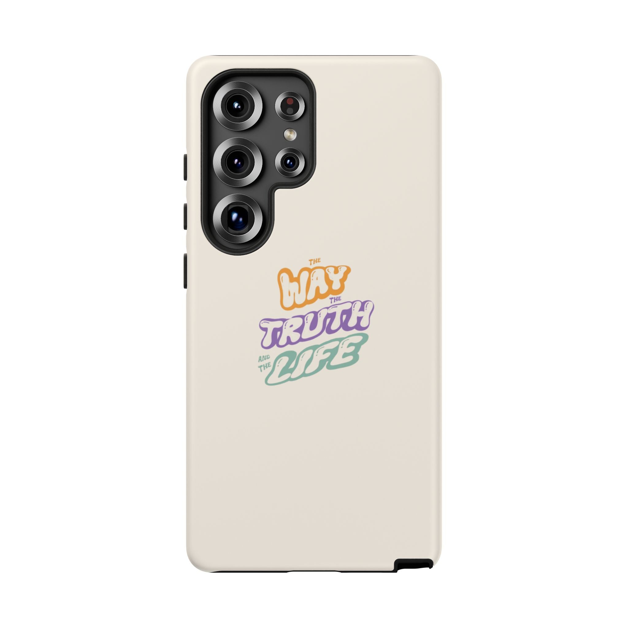 'Way,Truth,Life' Pastel Graphic Protective Tough Case