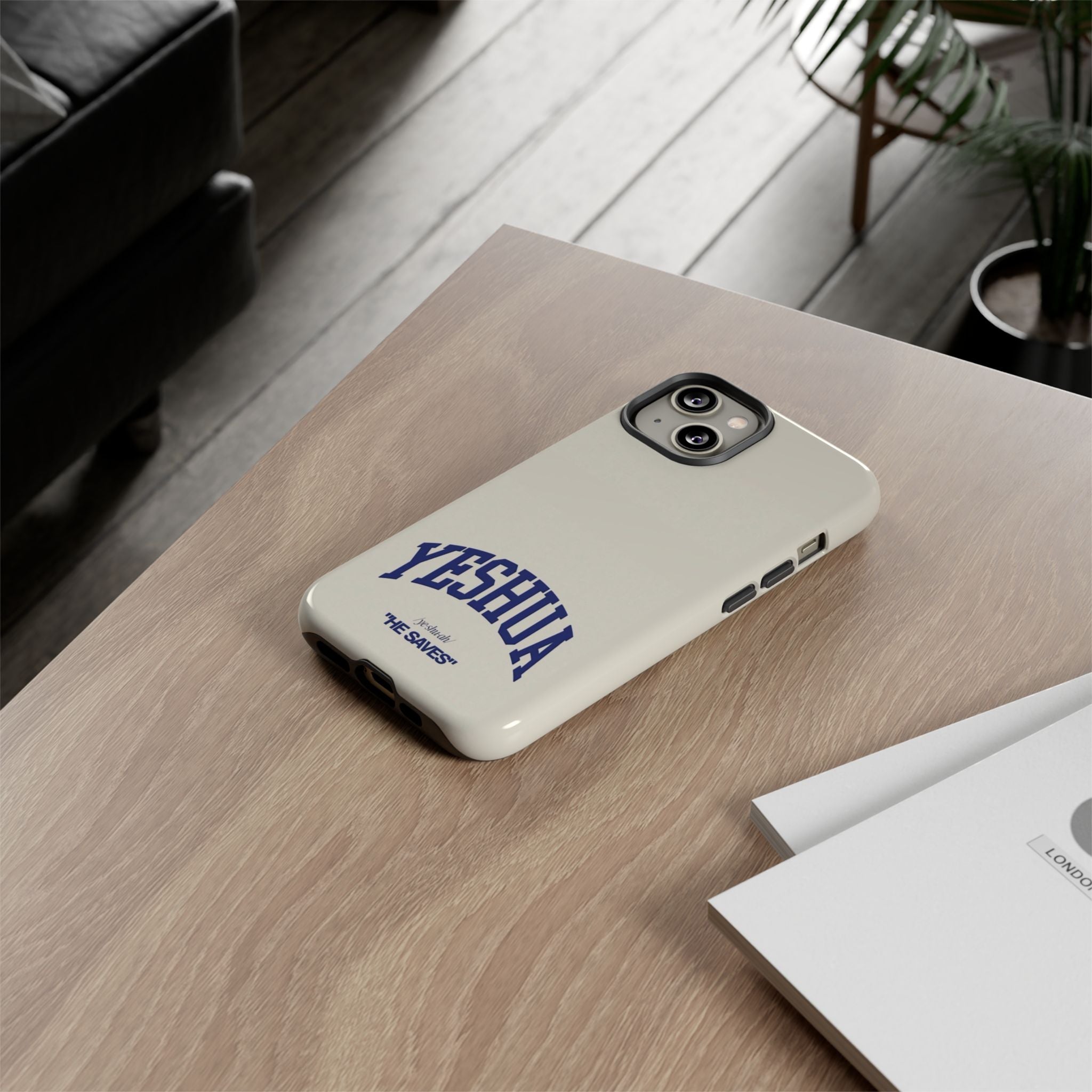 Yeshua 'He Saves' Tough Phone Case