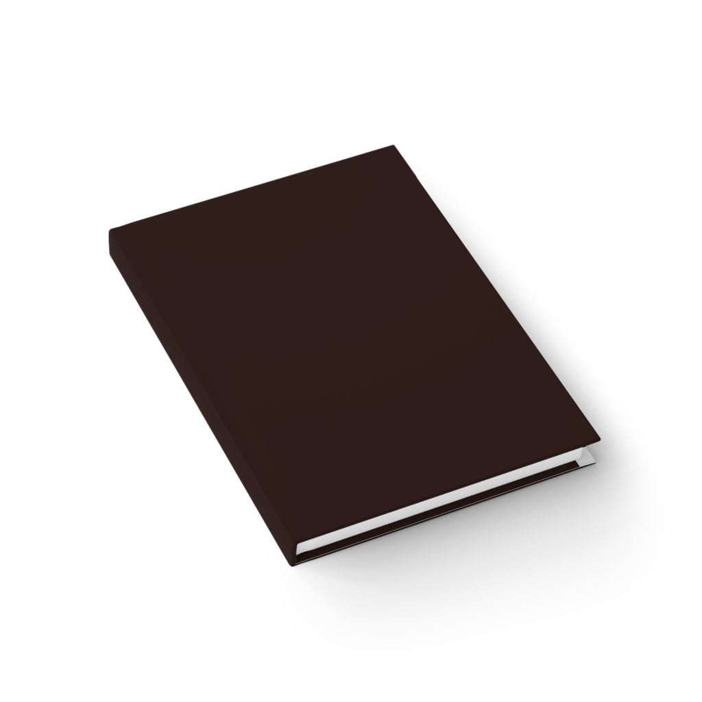 Classic Brown Ruled Journal — Leather-Style Hardcover