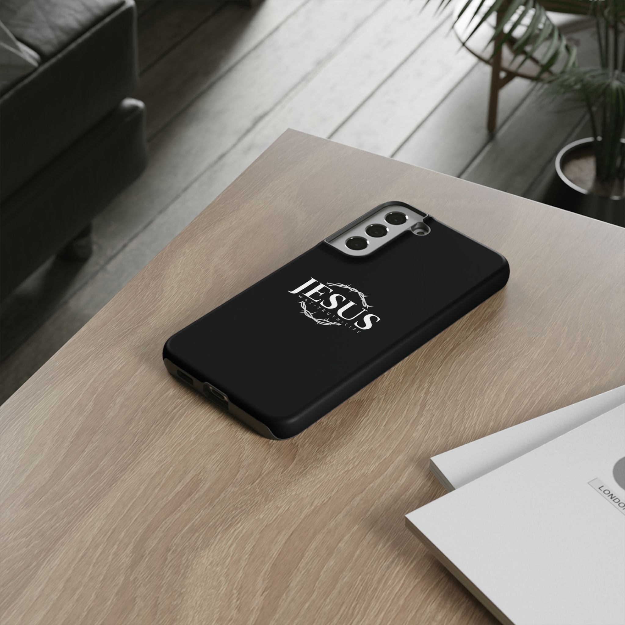 Jesus Crown Tough Phone Case — Faith-Based Case