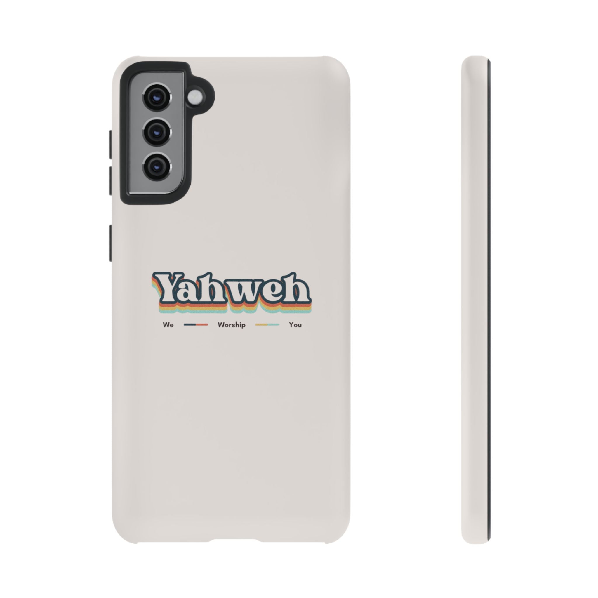 Yahweh Phone Case — Retro Faith Tough Case