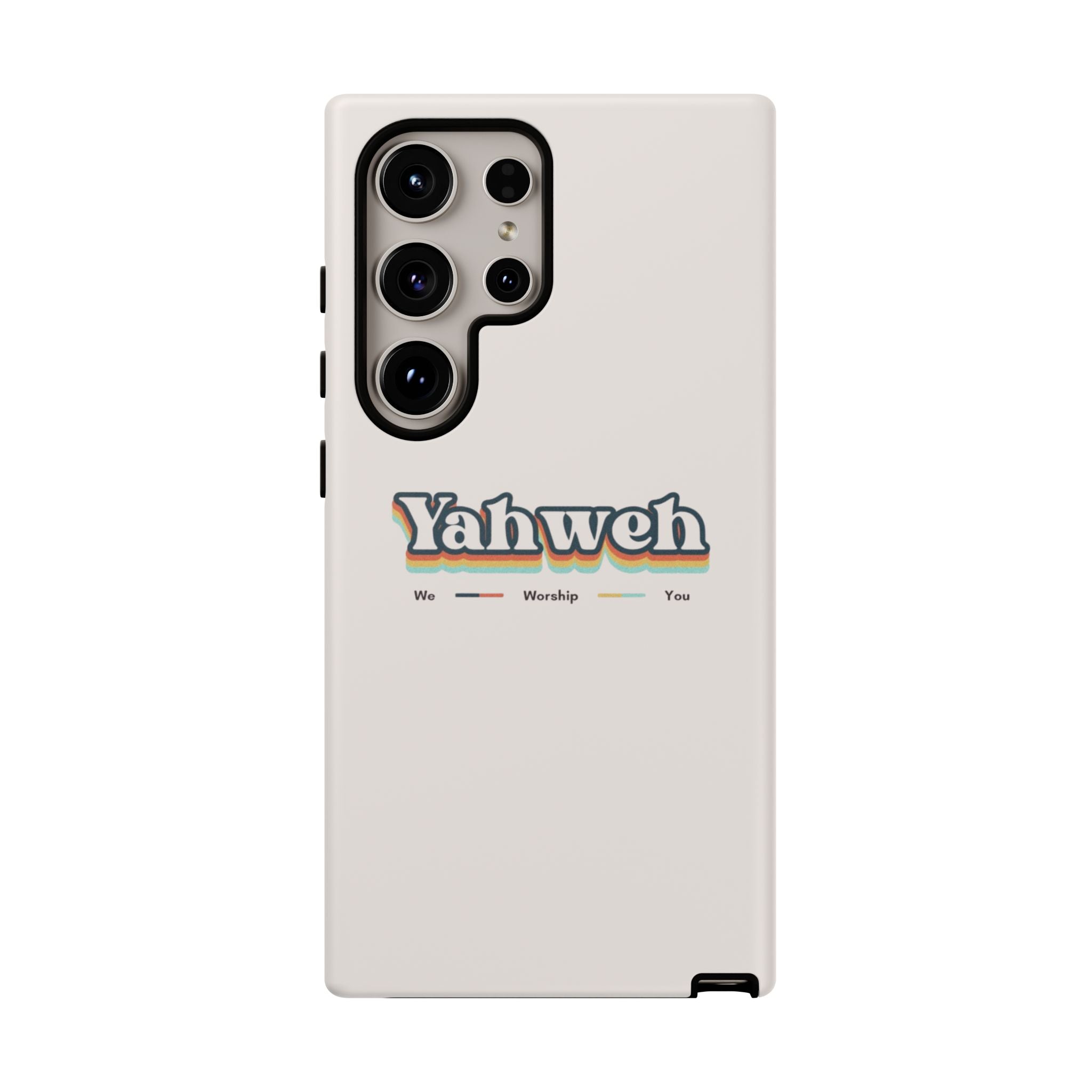 Yahweh Phone Case — Retro Faith Tough Case