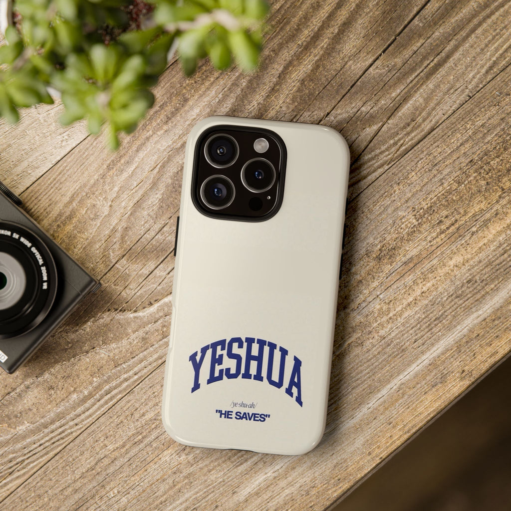 Yeshua 'He Saves' Tough Phone Case