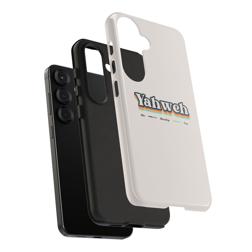 Yahweh Phone Case — Retro Faith Tough Case