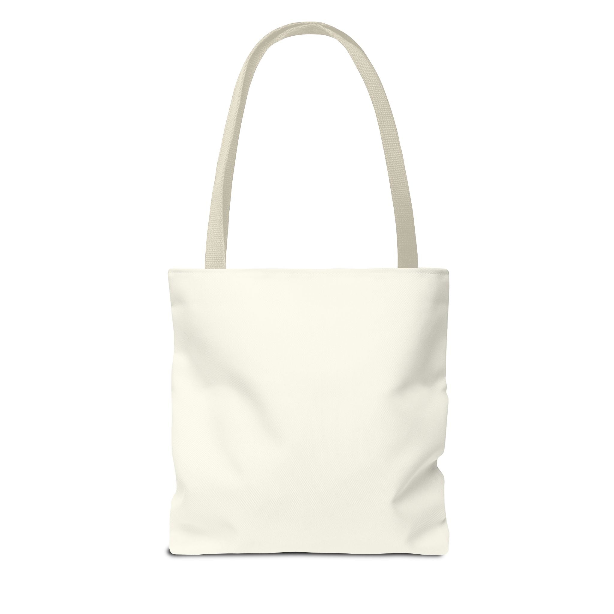 Heaven Music Tote Bag - Retro Blue Graphic All-Over Print