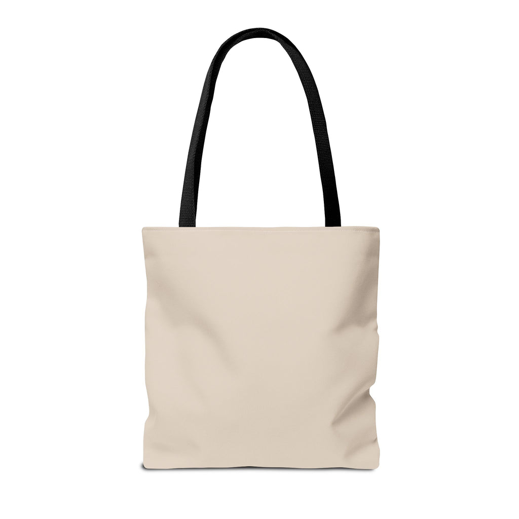 Vintage Retro Collage Tote Bag — 8 Ball, Stars & Cherry Graphic