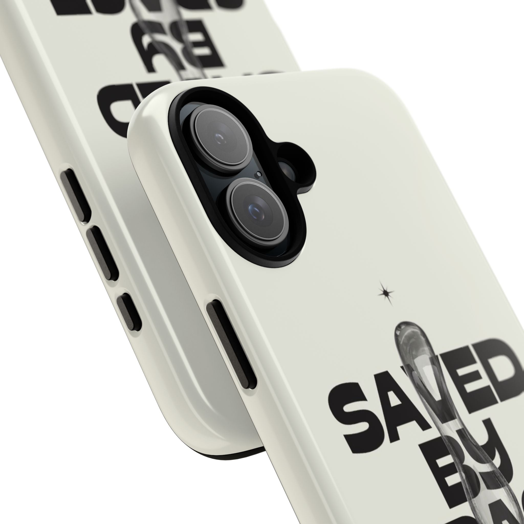 Saved By Grace Tough Phone Case — Christian Faith iPhone Cover
