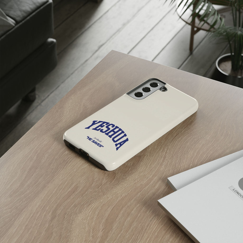 Yeshua 'He Saves' Tough Phone Case