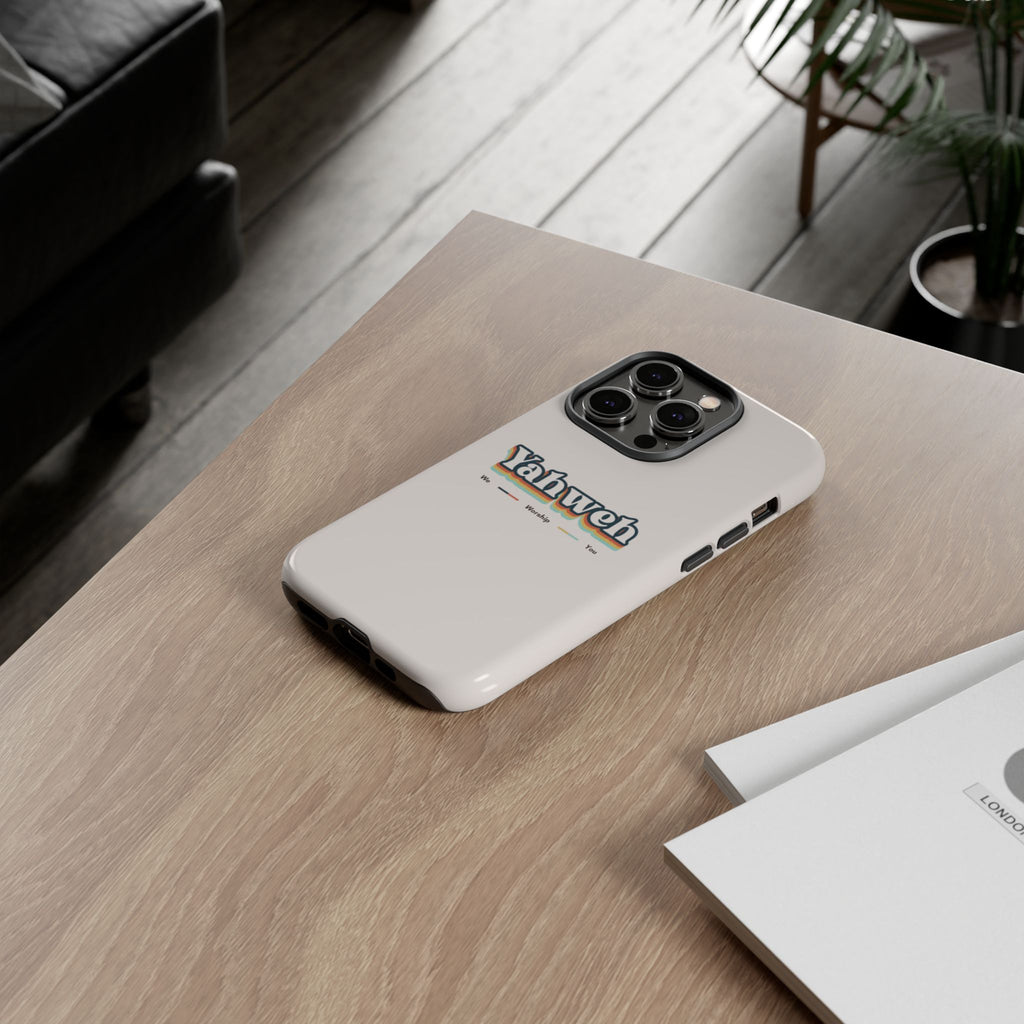Yahweh Phone Case — Retro Faith Tough Case