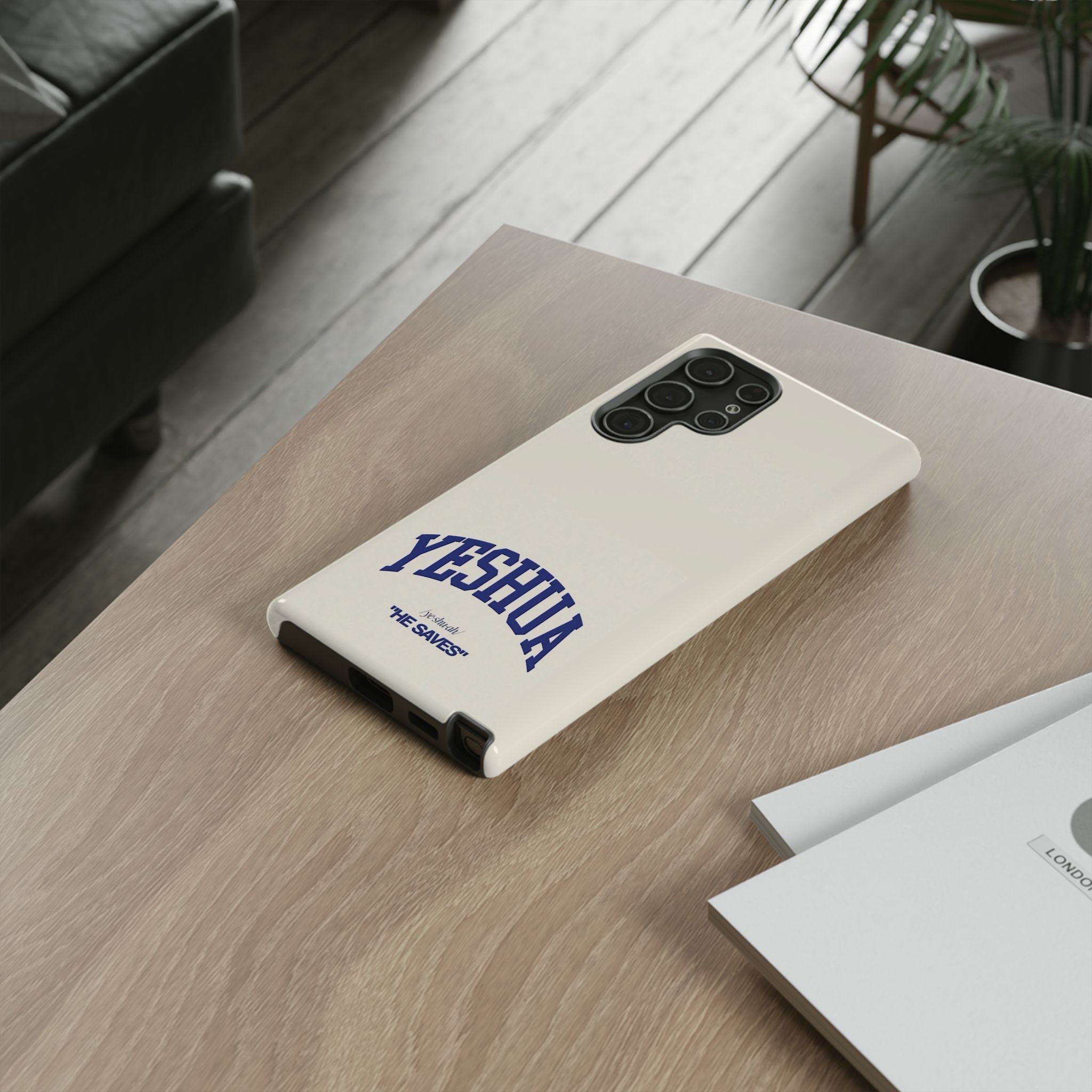 Yeshua 'He Saves' Tough Phone Case