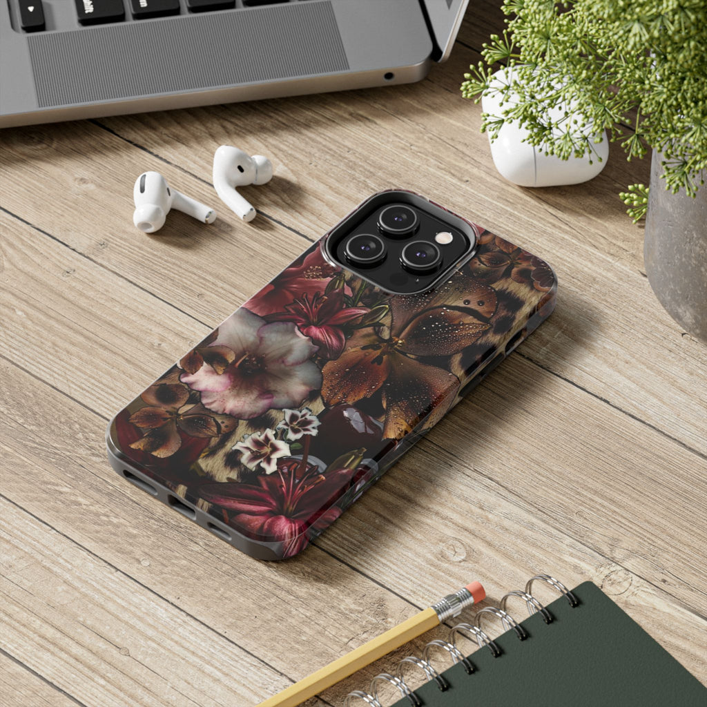 Floral Dark Luxe iPhone Case