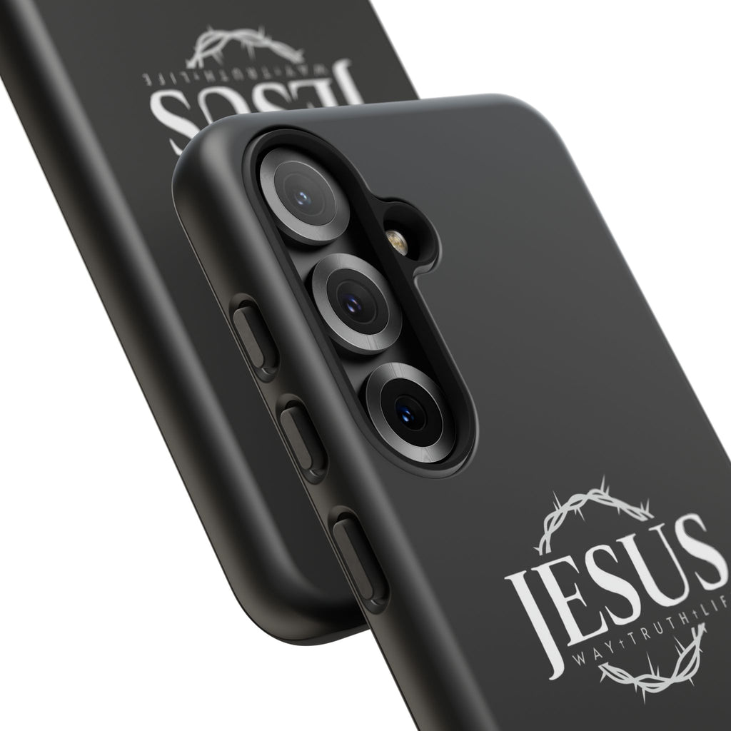 Jesus Crown Tough Phone Case — Faith-Based Case
