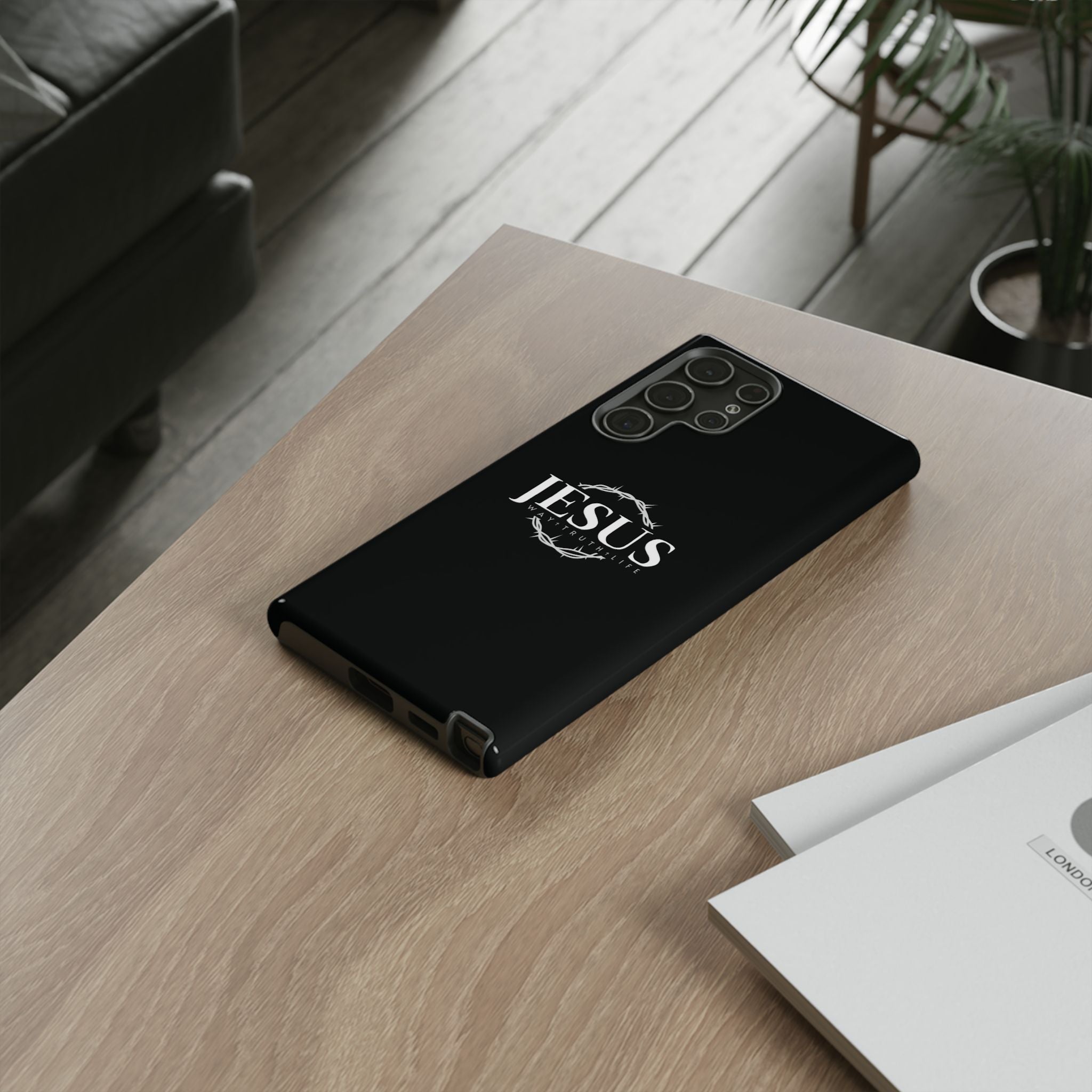 Jesus Crown Tough Phone Case — Faith-Based Case