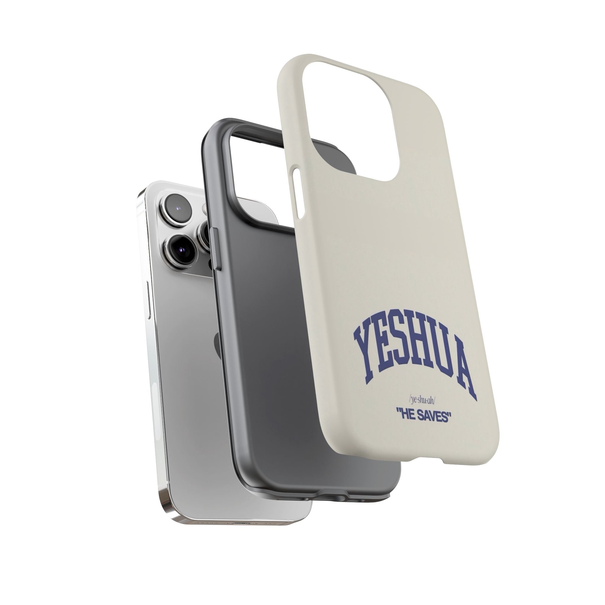 Yeshua 'He Saves' Tough Phone Case