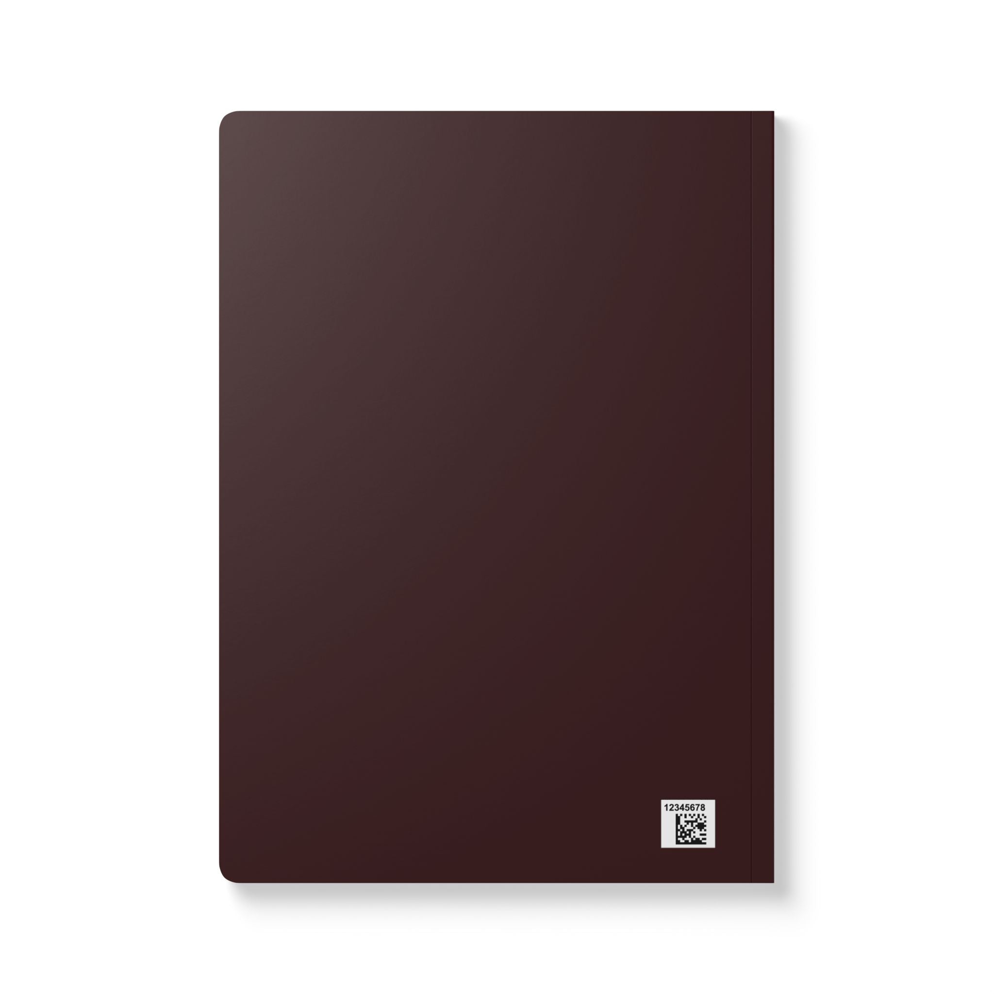 "More Books Less Screen" Softcover Journal — Read, Reflect & Unplug Notebook