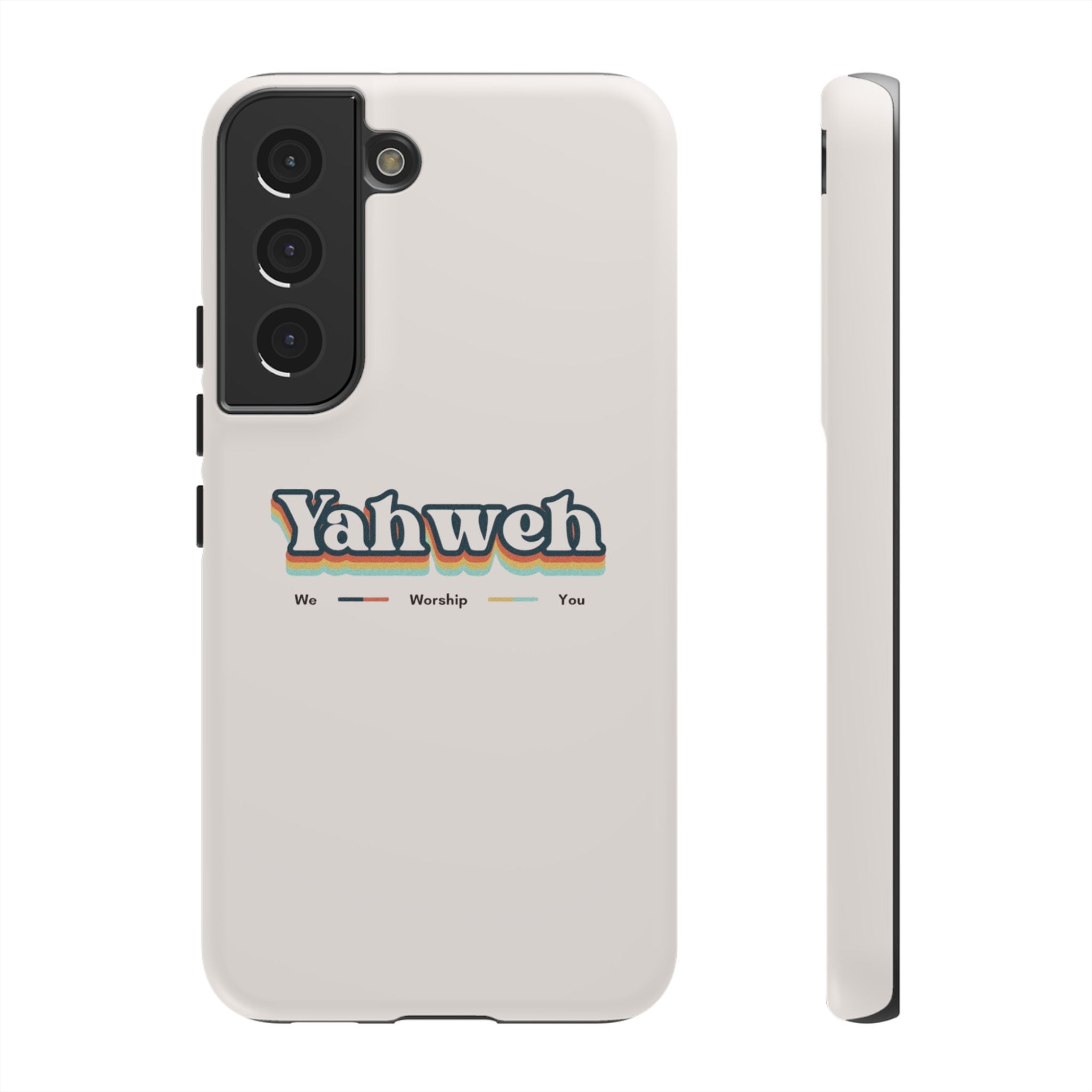 Yahweh Phone Case — Retro Faith Tough Case