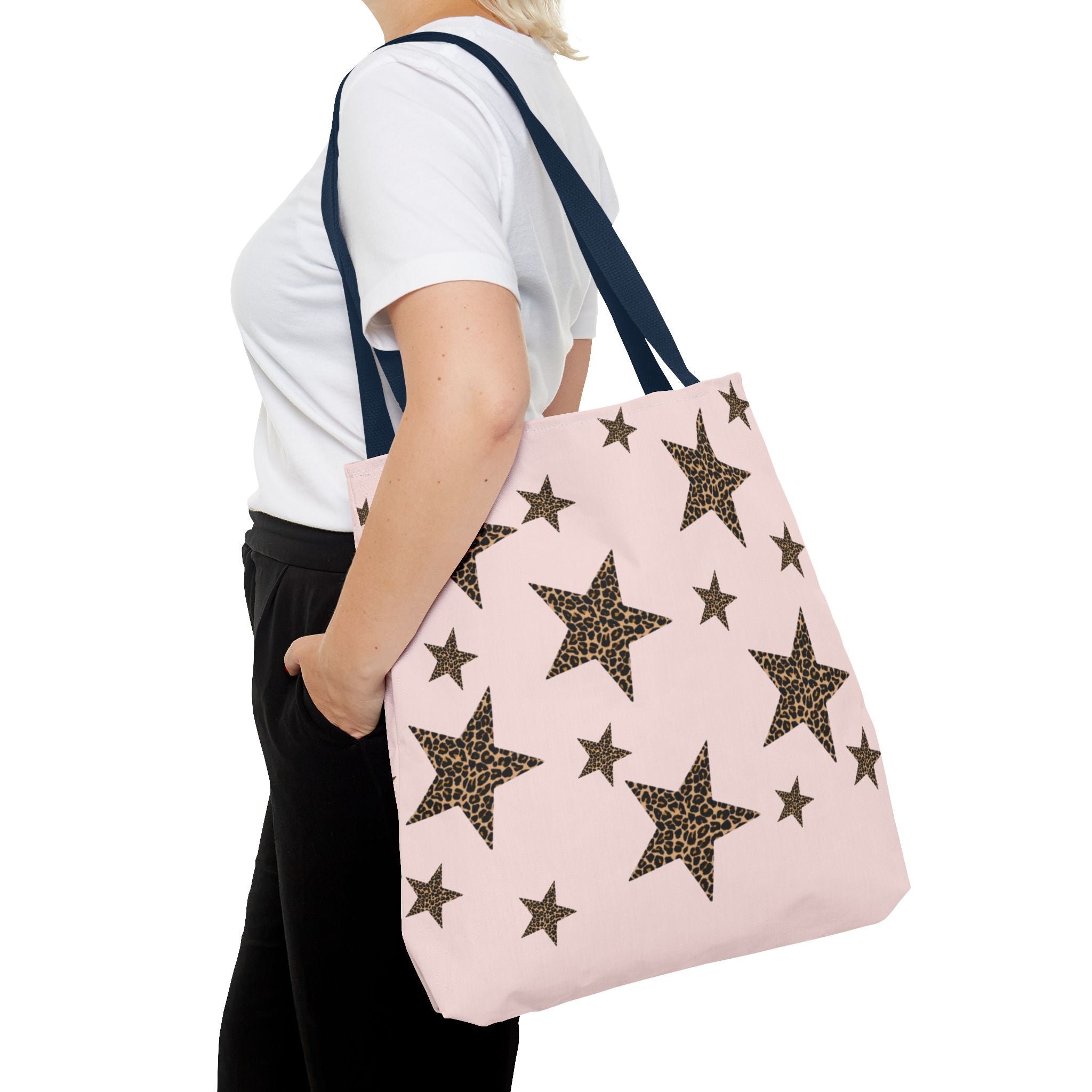 Star Design - Blush Pink Tote Bag