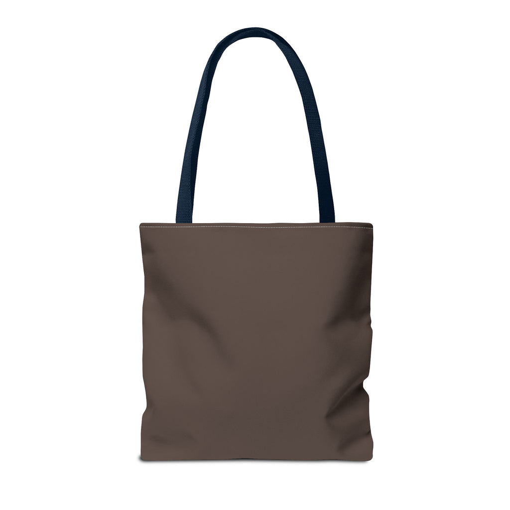 Surrounded by His Goodness Tote Bag — Faith Floral Scripture Shopper