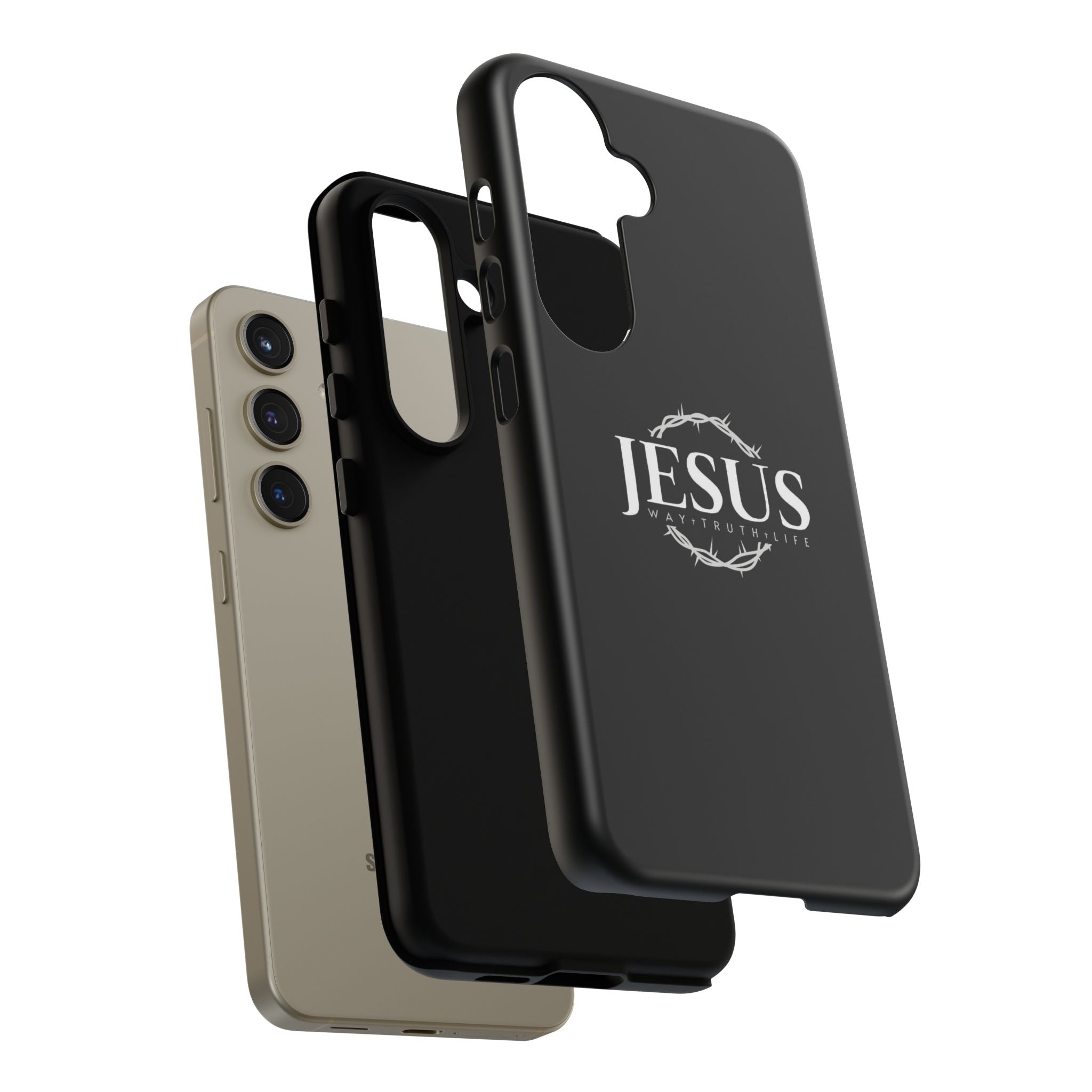 Jesus Crown Tough Phone Case — Faith-Based Case