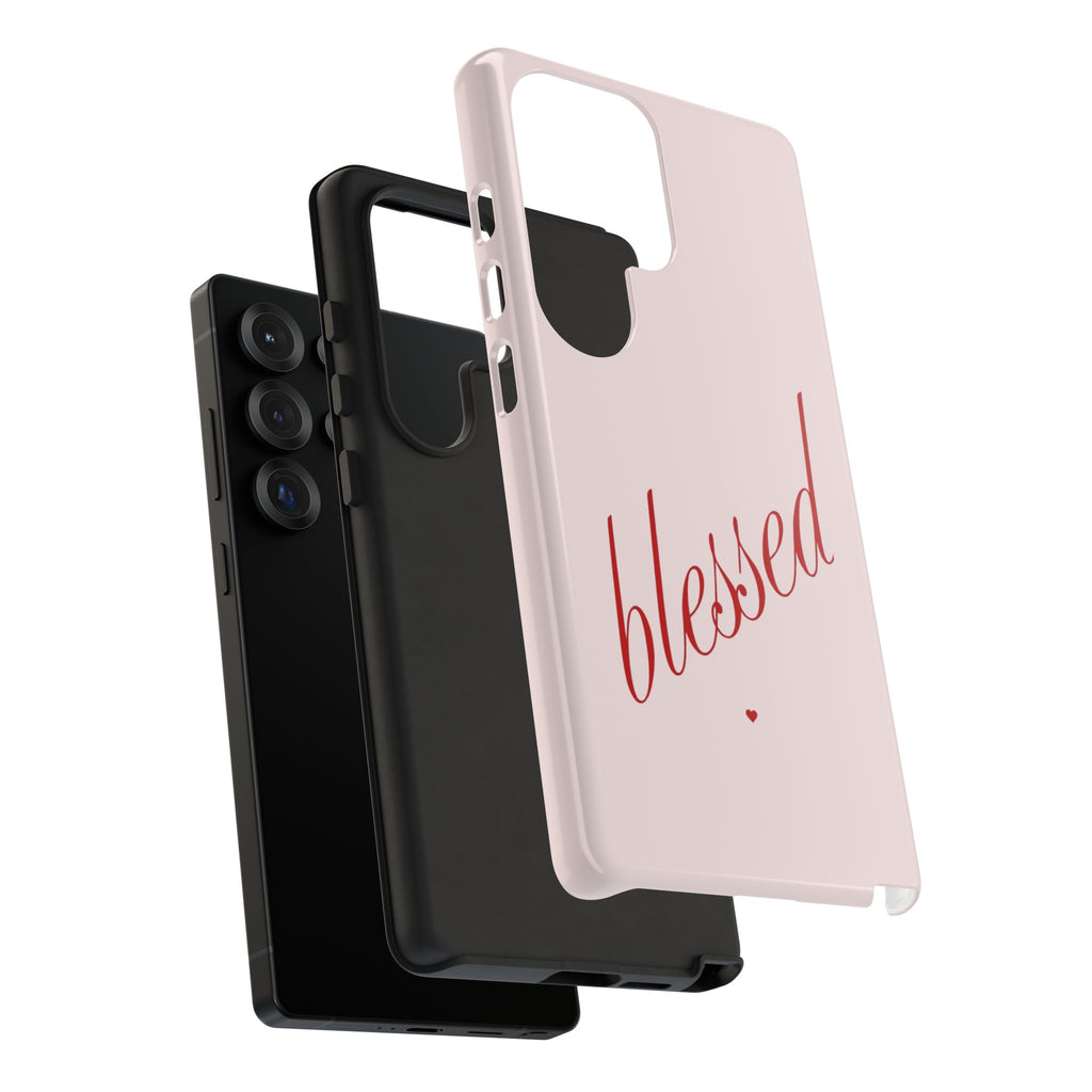 Blessed Pink Tough Phone Case
