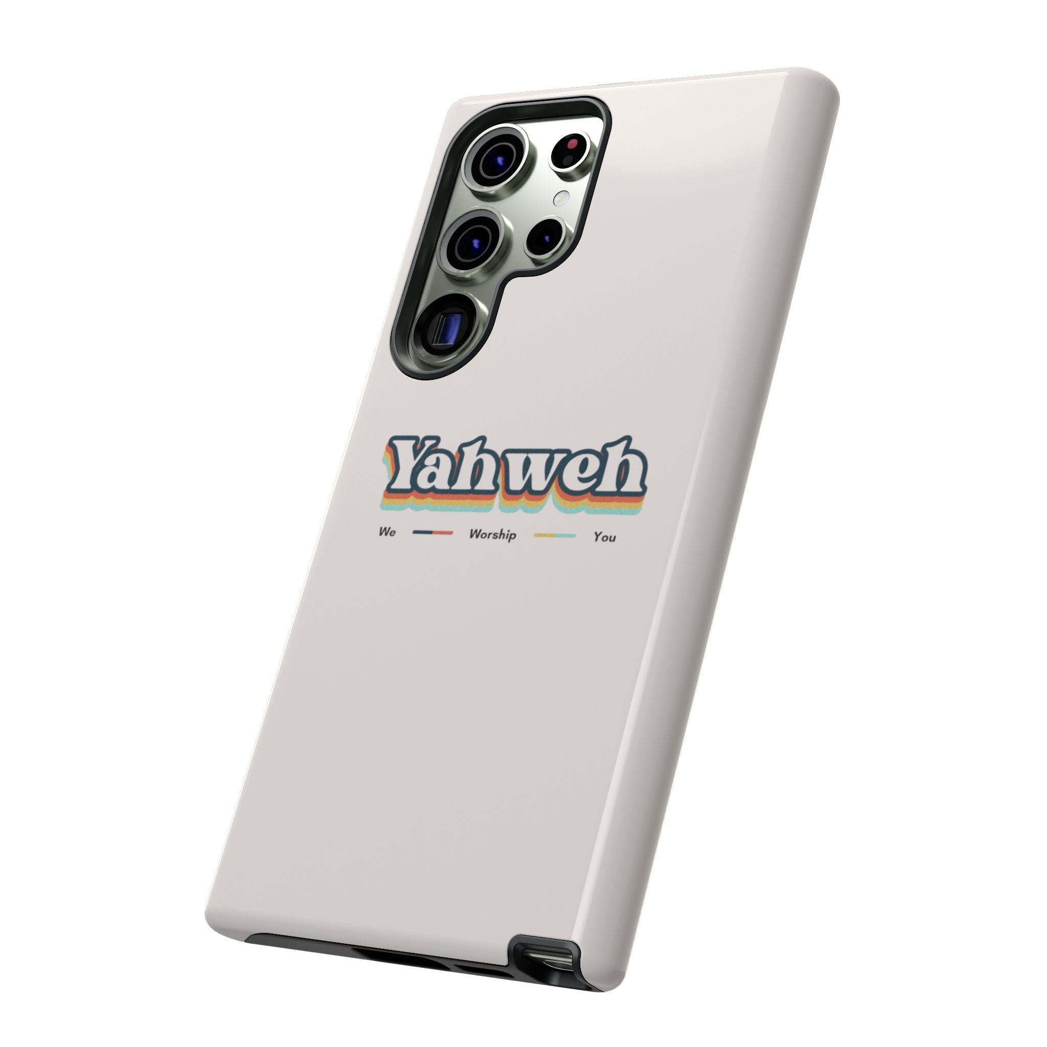 Yahweh Phone Case — Retro Faith Tough Case
