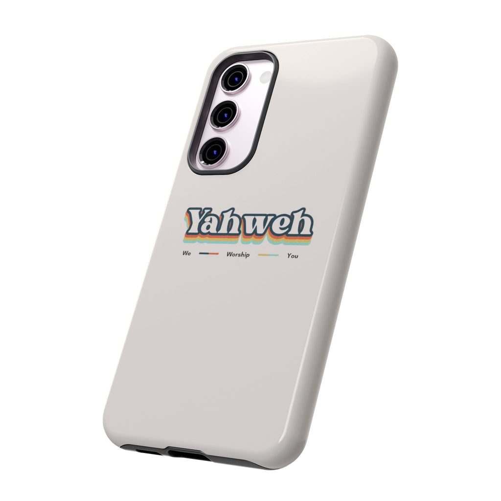Yahweh Phone Case — Retro Faith Tough Case