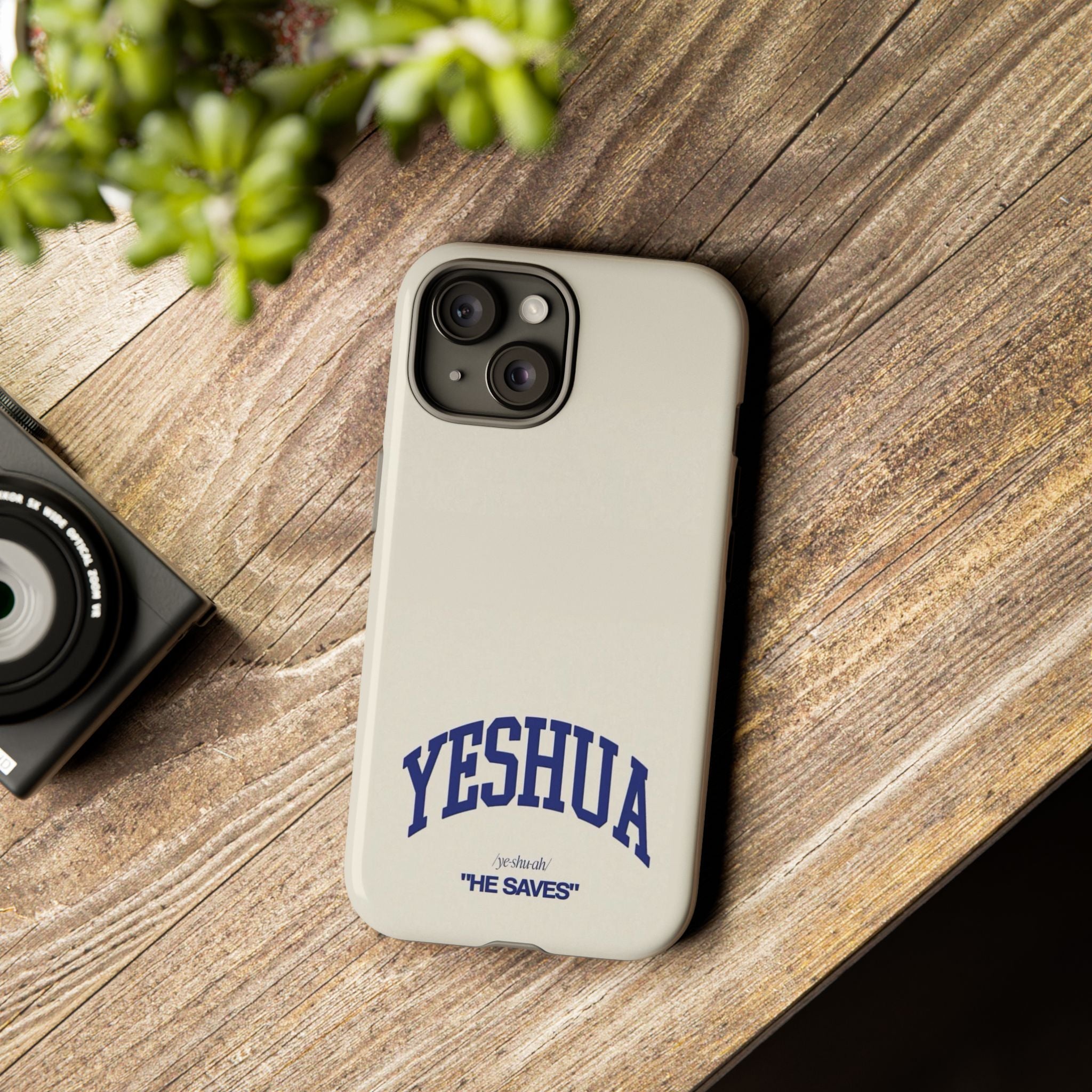 Yeshua 'He Saves' Tough Phone Case