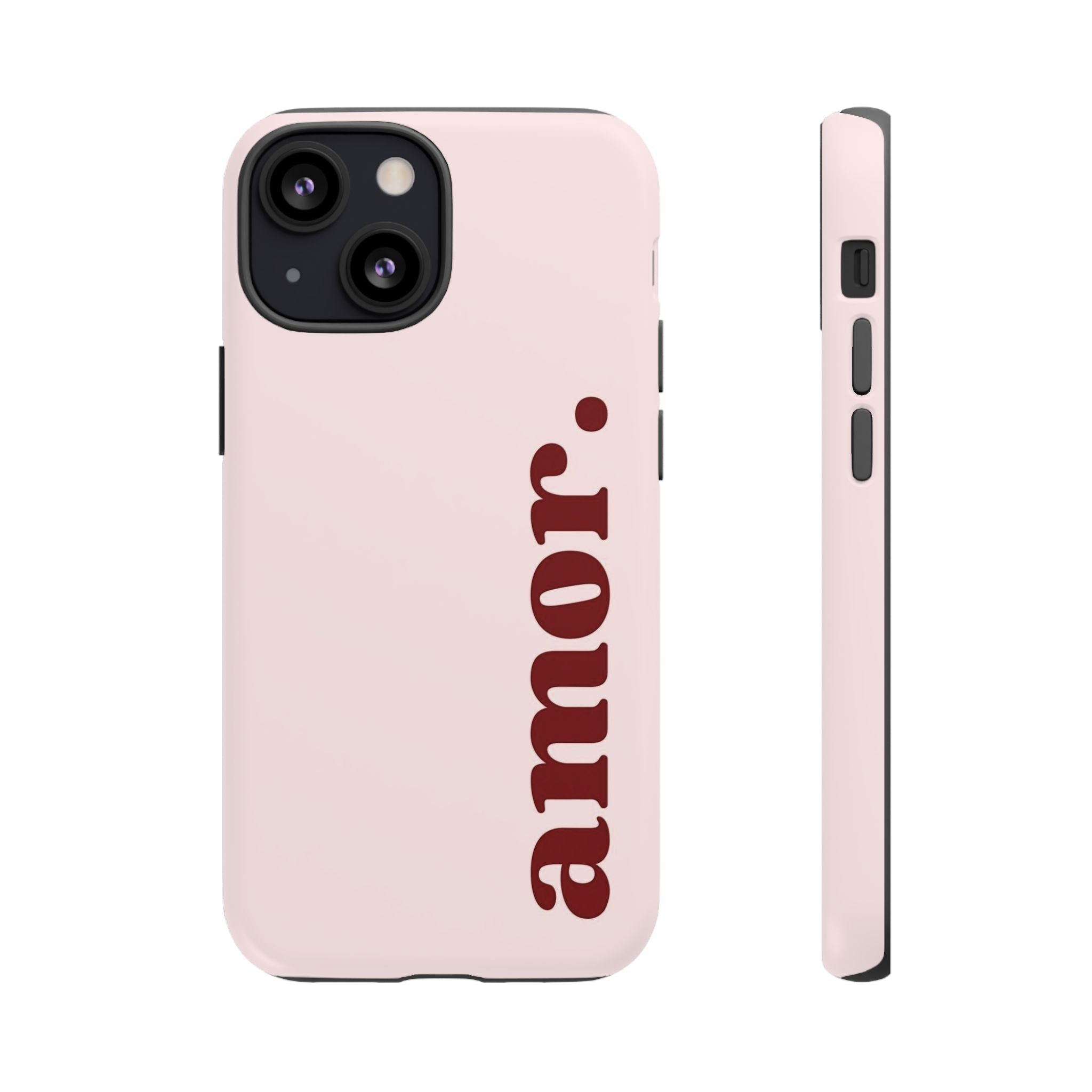 Amor Pink Tough Phone Case — Slim Protective Case
