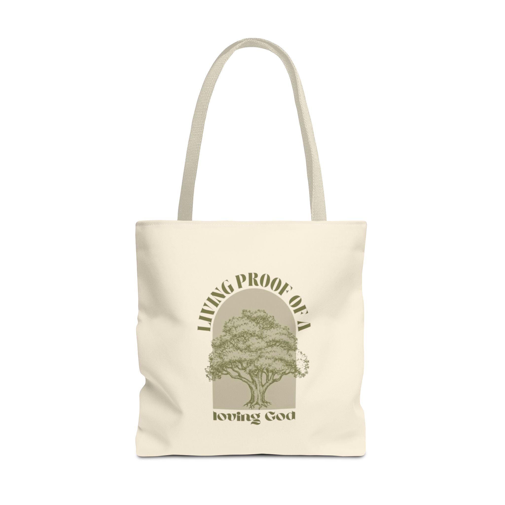 Living Proof Of A Loving God Tote Bag