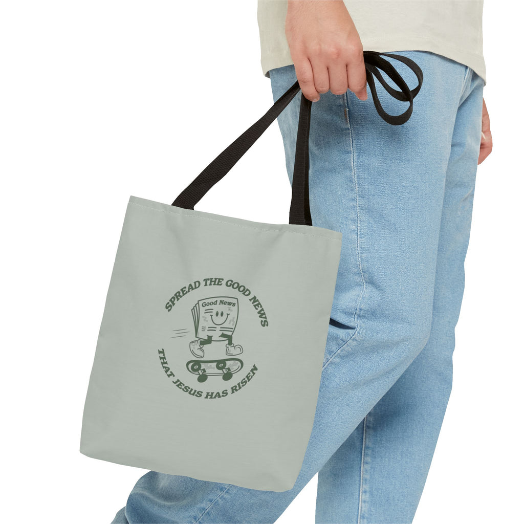 "Jesus Has Risen" Quote Tote Bag