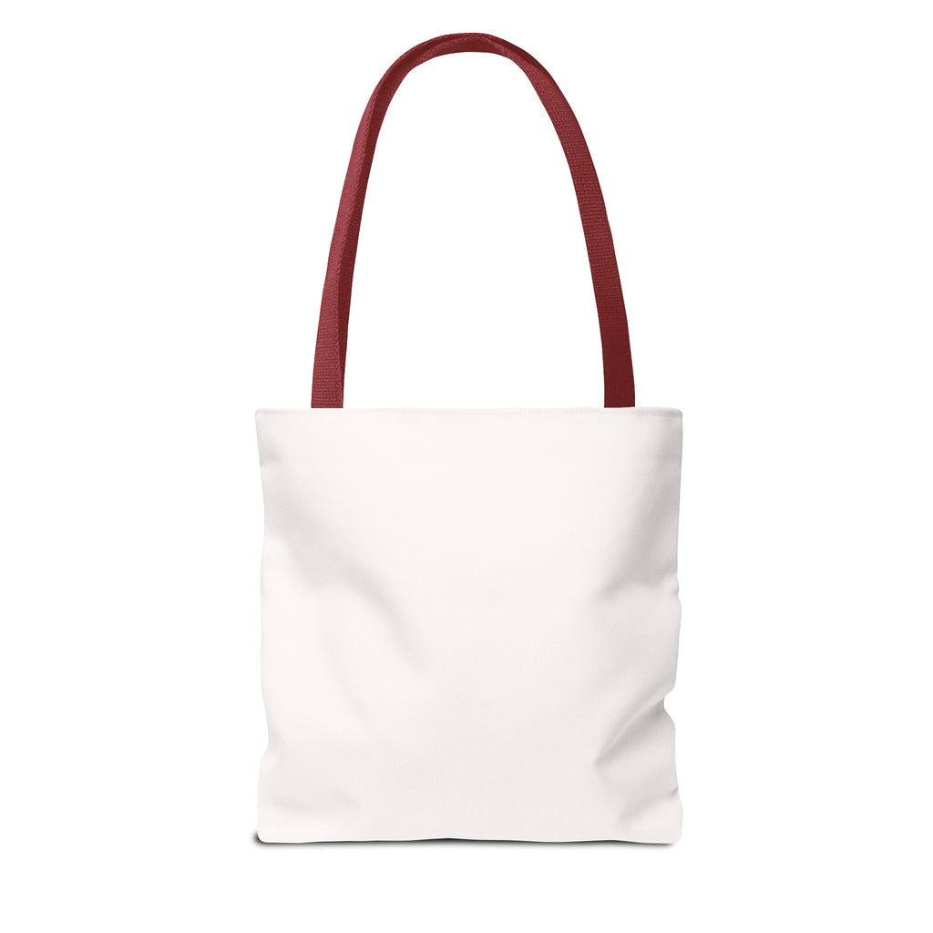 "Above All Else Guard Your Heart" Cherry Graphic Tote Bag