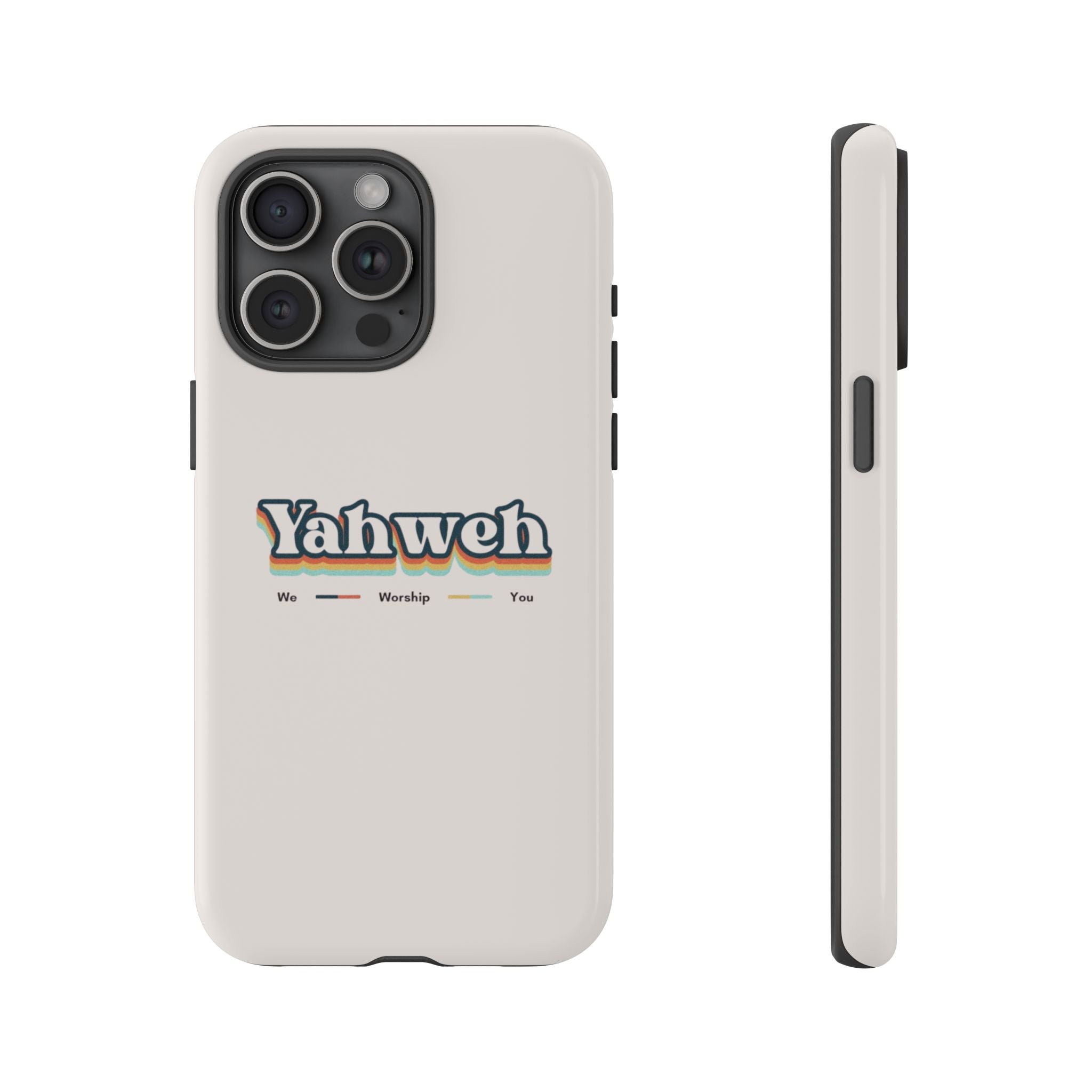 Yahweh Phone Case — Retro Faith Tough Case
