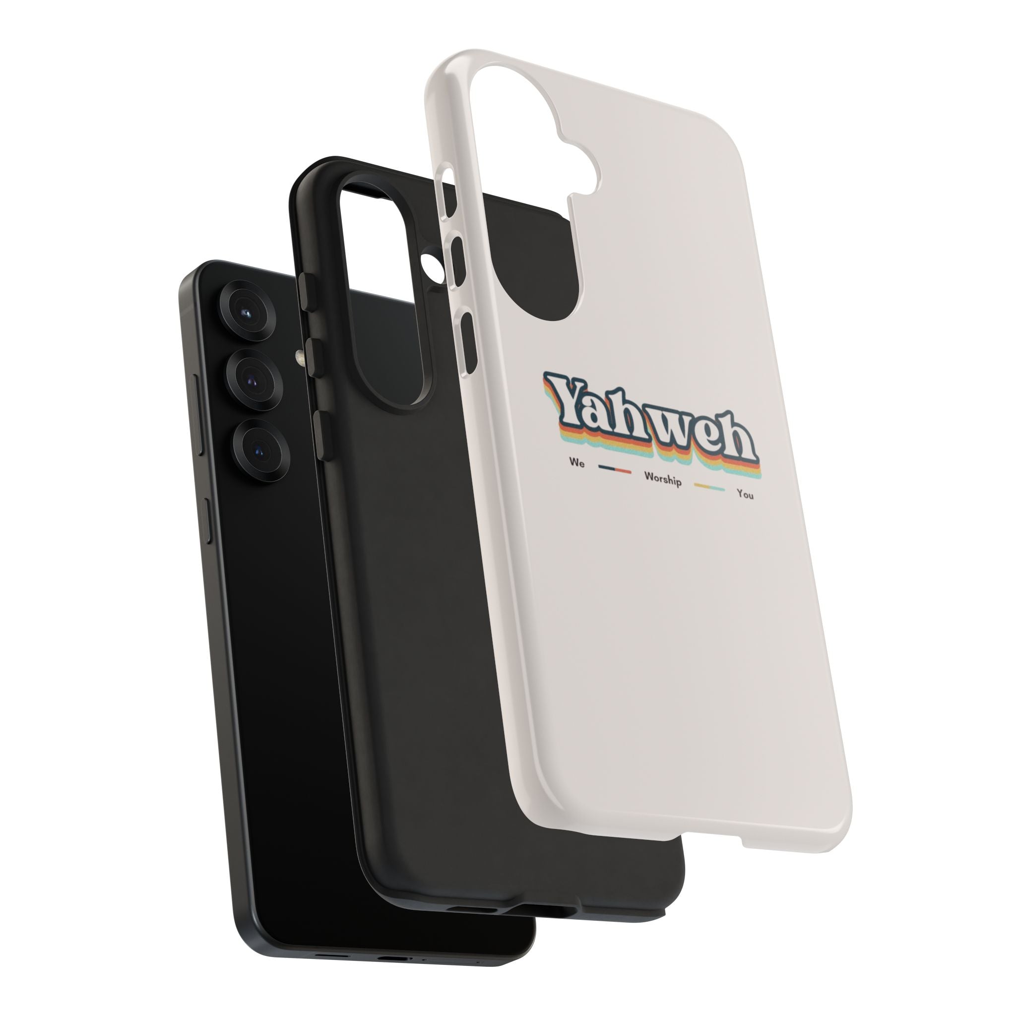 Yahweh Phone Case — Retro Faith Tough Case
