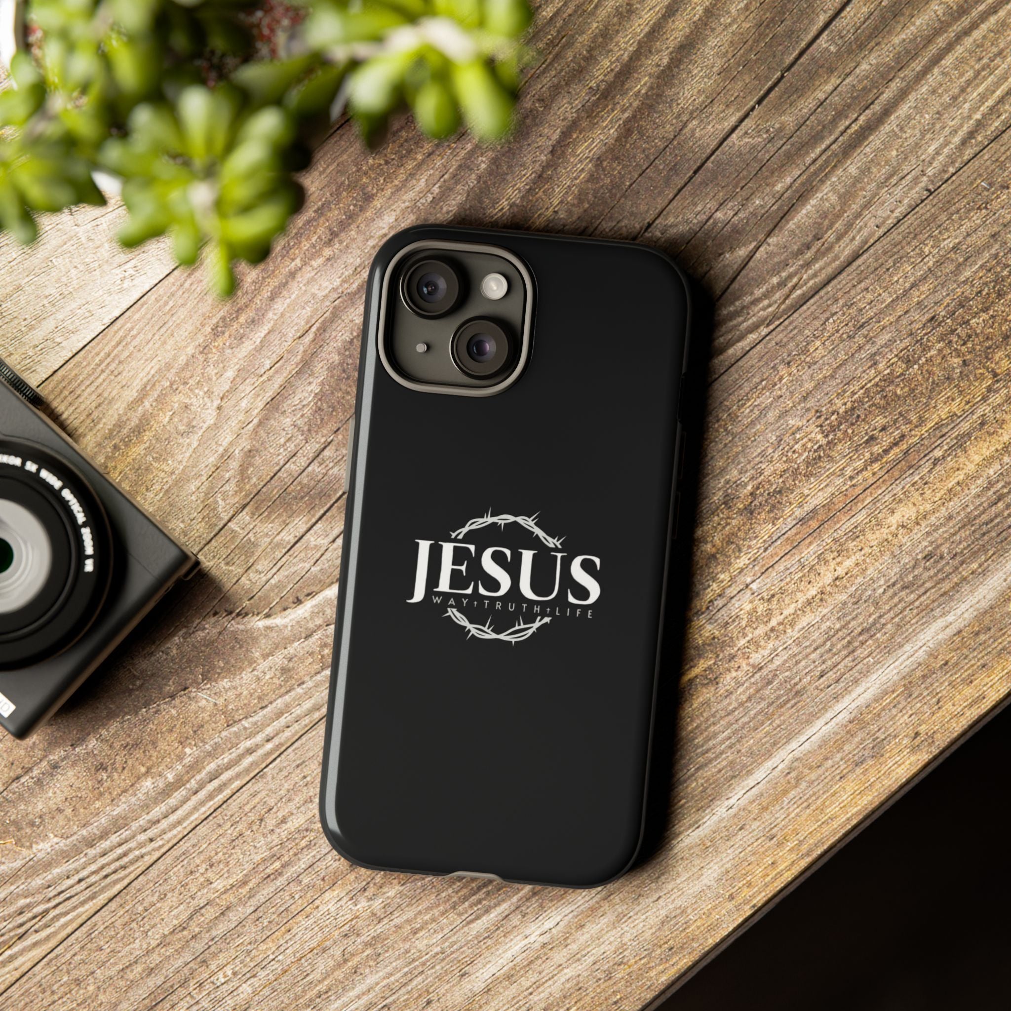 Jesus Crown Tough Phone Case — Faith-Based Case