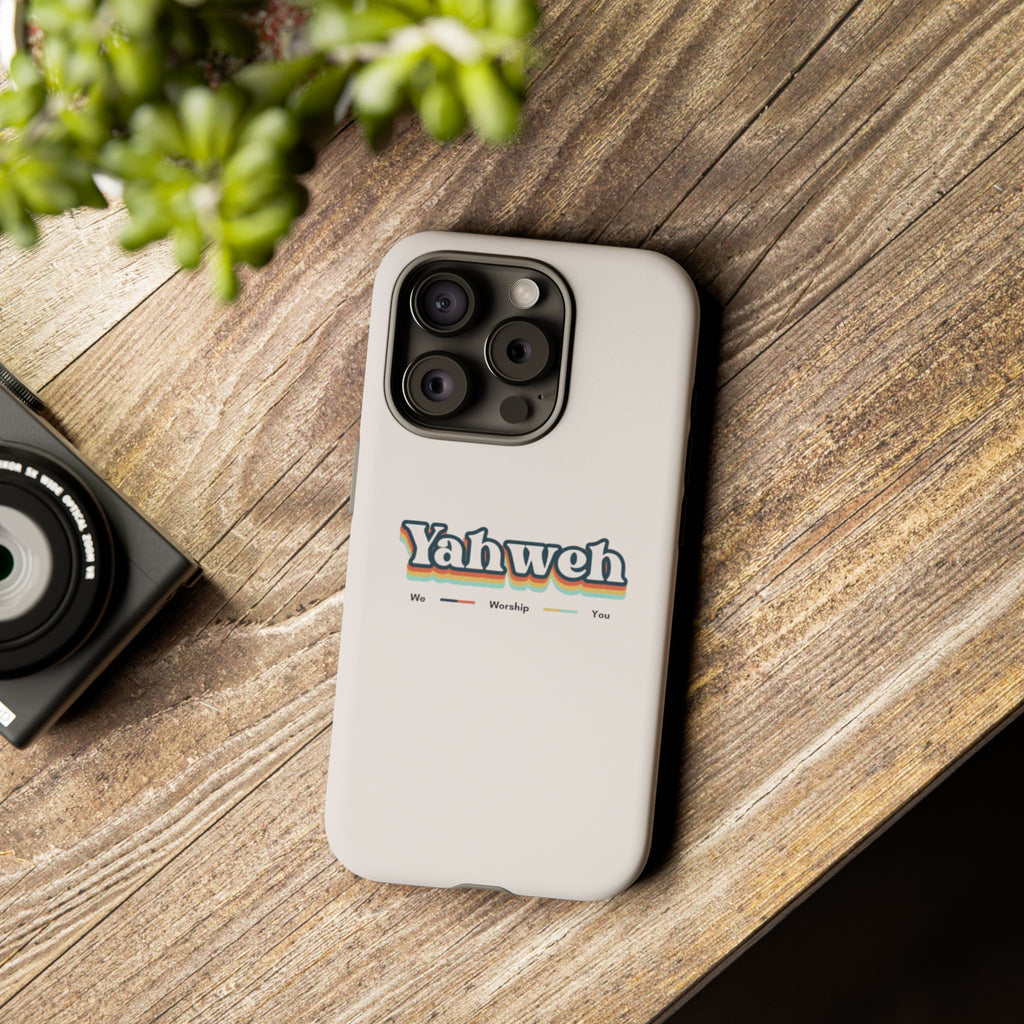 Yahweh Phone Case — Retro Faith Tough Case