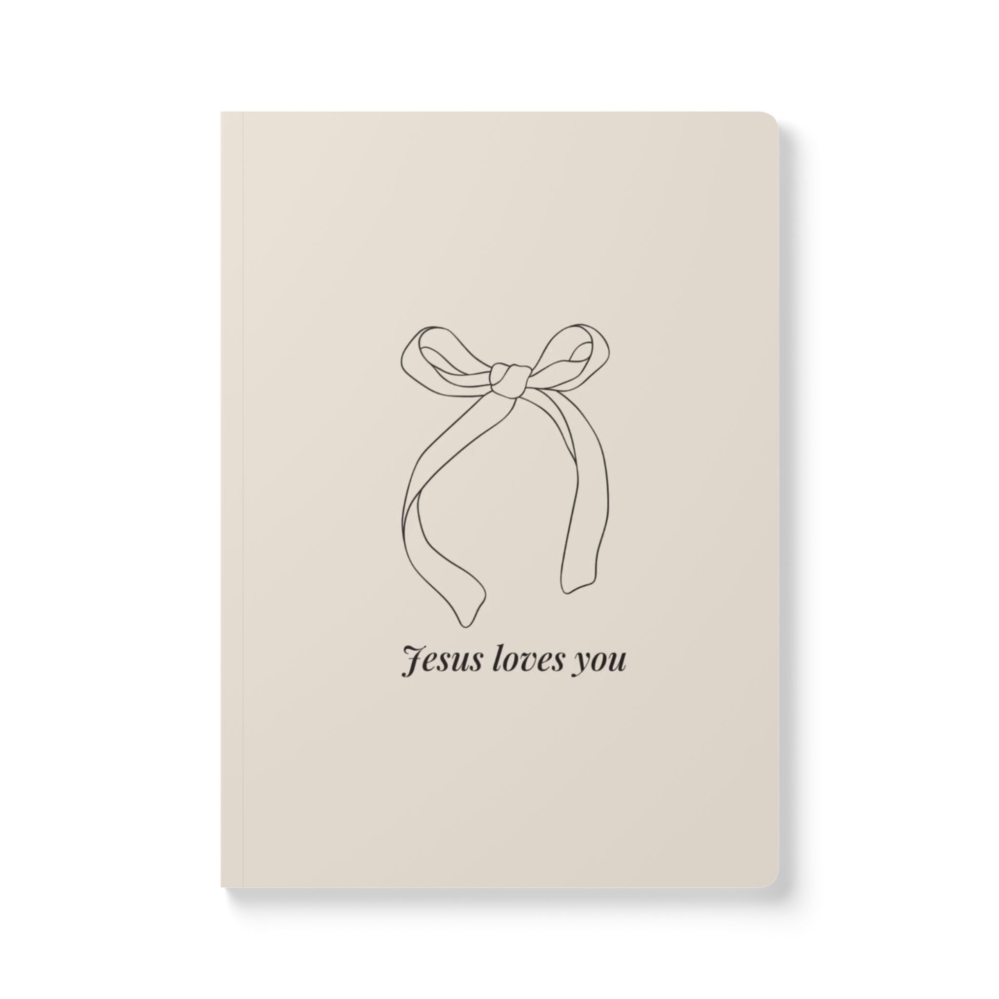 Softcover Journal — "Jesus Loves You"