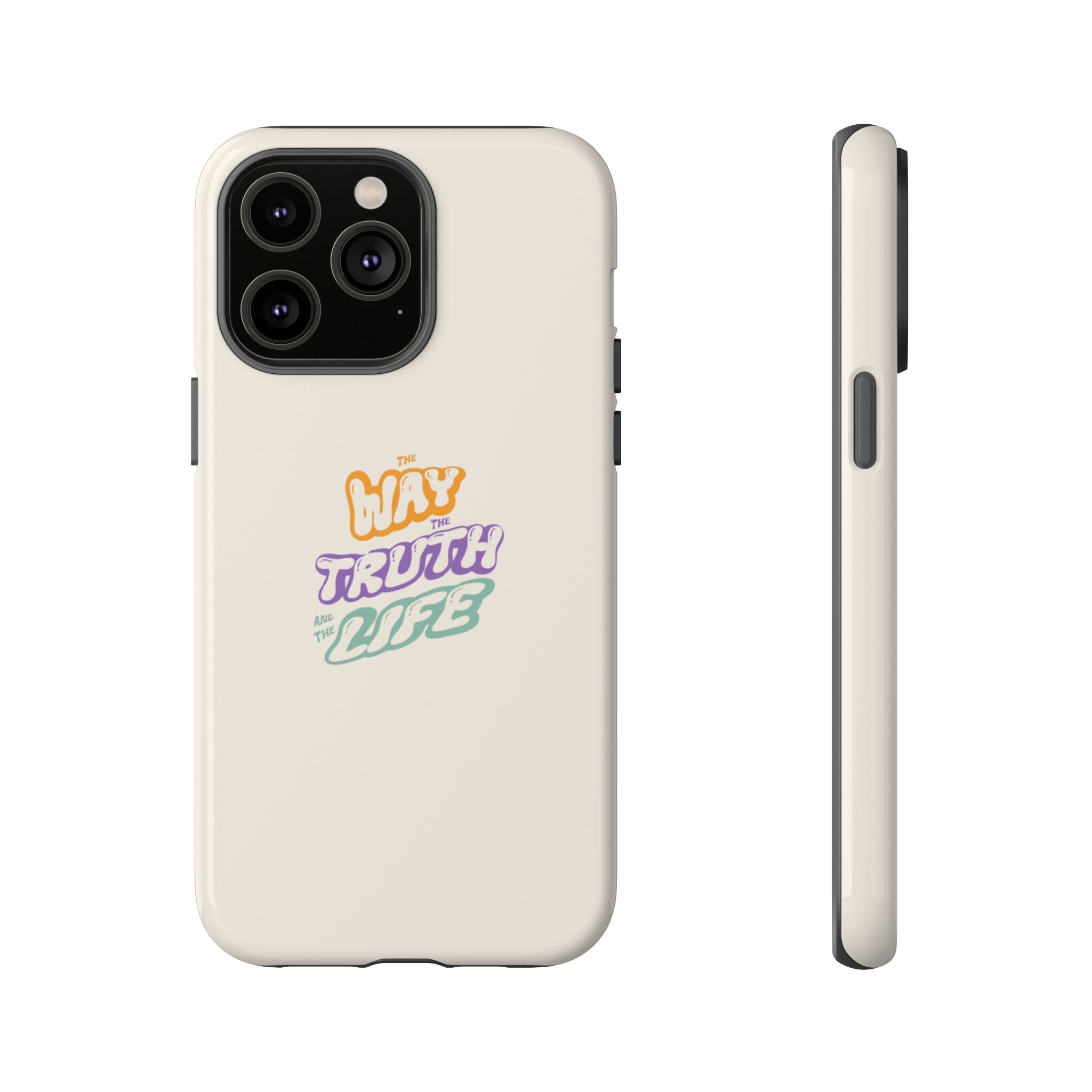 'Way,Truth,Life' Pastel Graphic Protective Tough Case