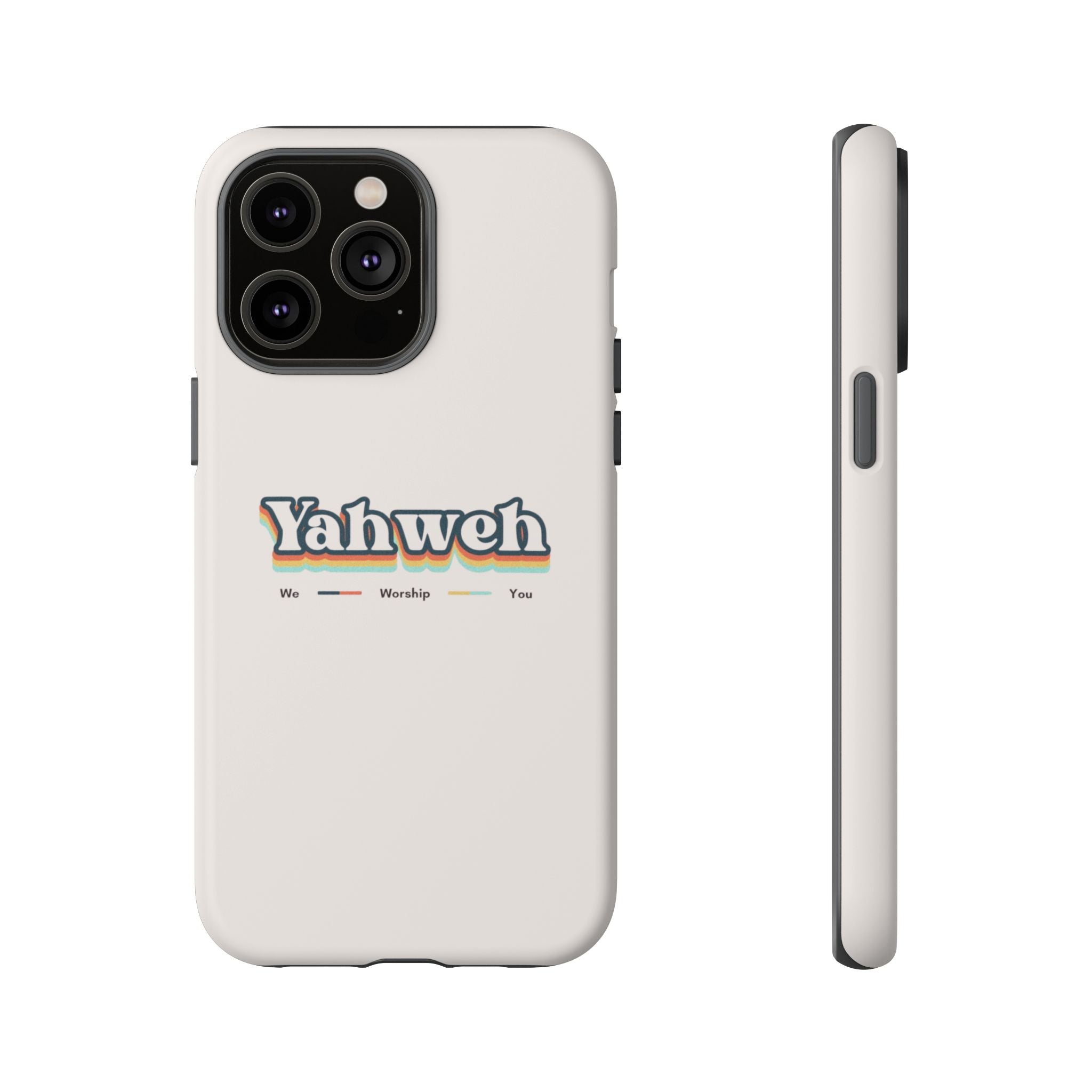 Yahweh Phone Case — Retro Faith Tough Case