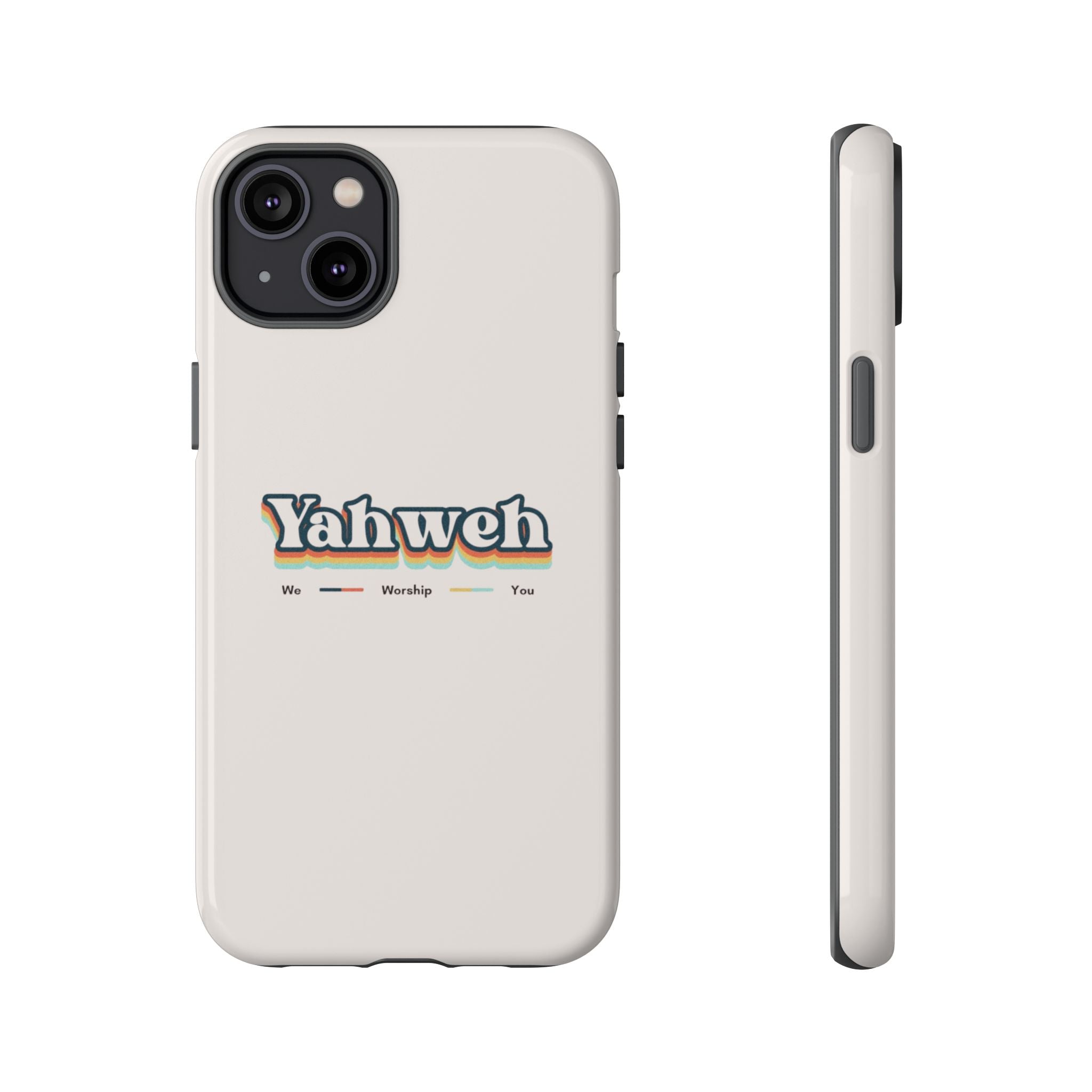Yahweh Phone Case — Retro Faith Tough Case