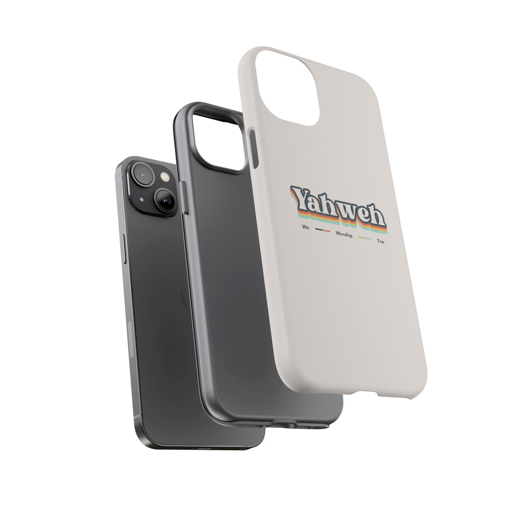 Yahweh Phone Case — Retro Faith Tough Case