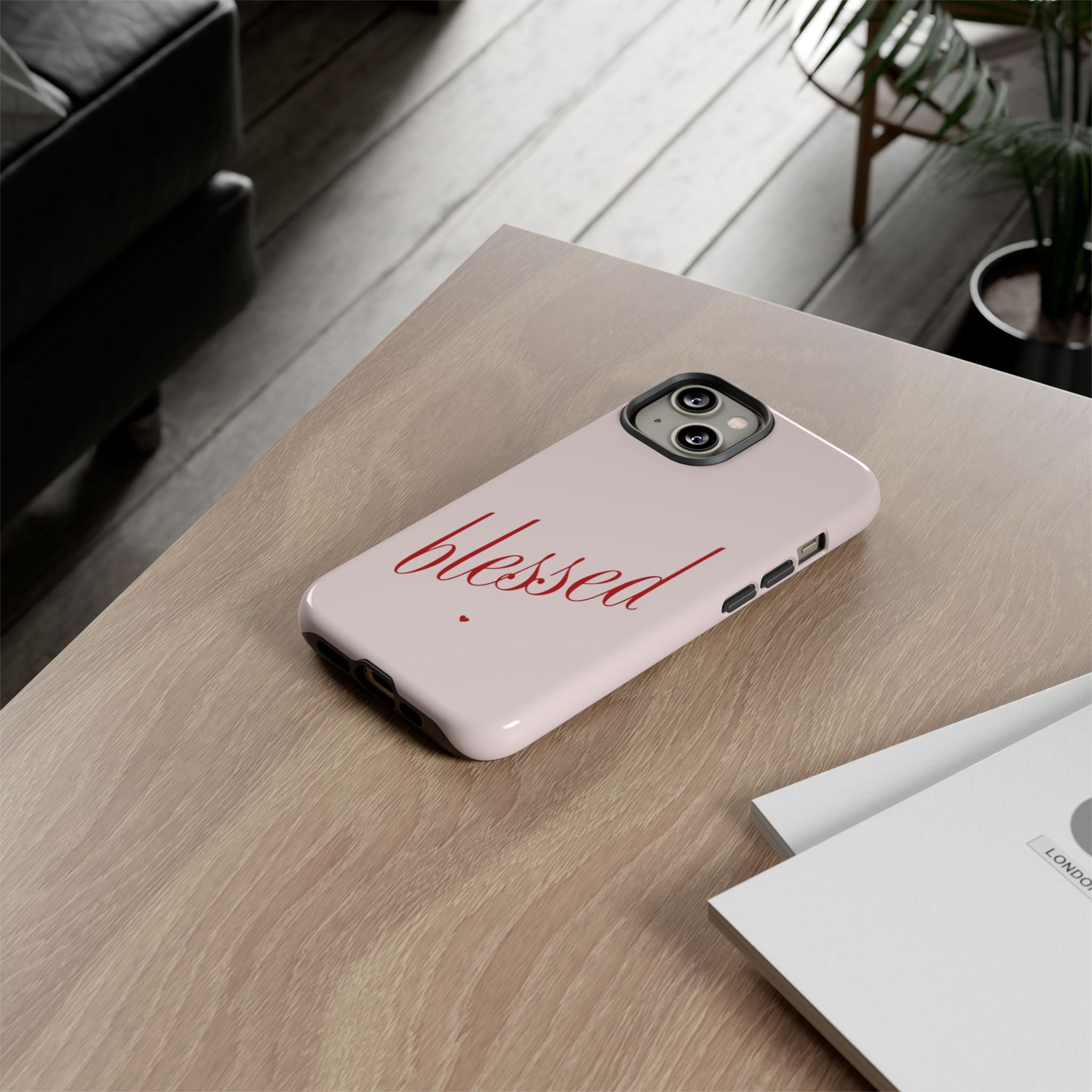 Blessed Pink Tough Phone Case