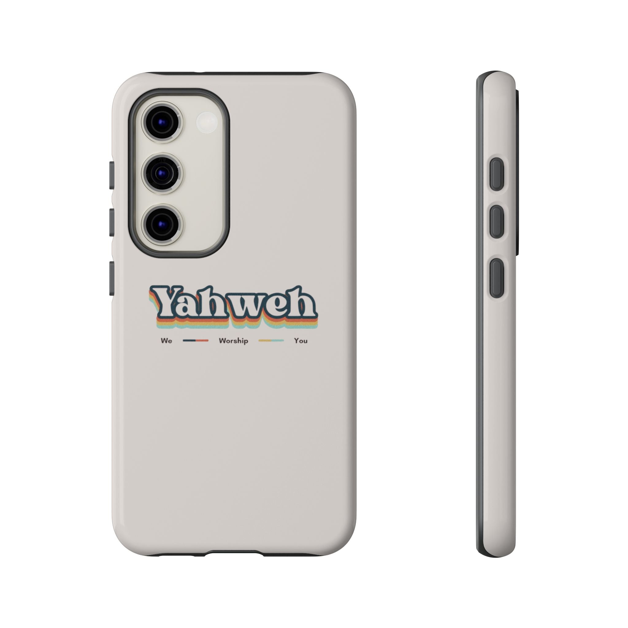 Yahweh Phone Case — Retro Faith Tough Case
