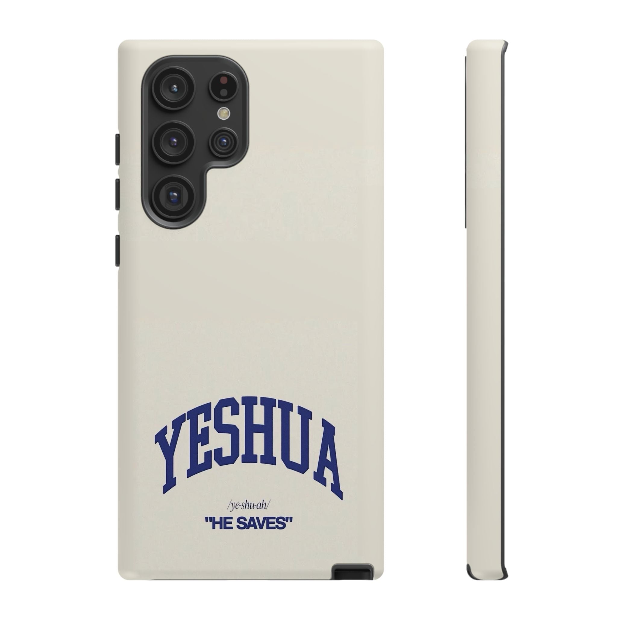 Yeshua 'He Saves' Tough Phone Case