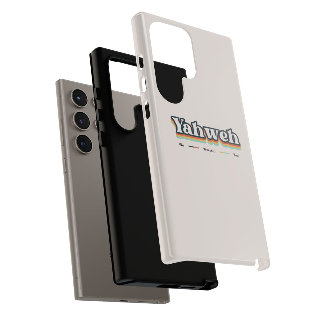 Yahweh Phone Case — Retro Faith Tough Case