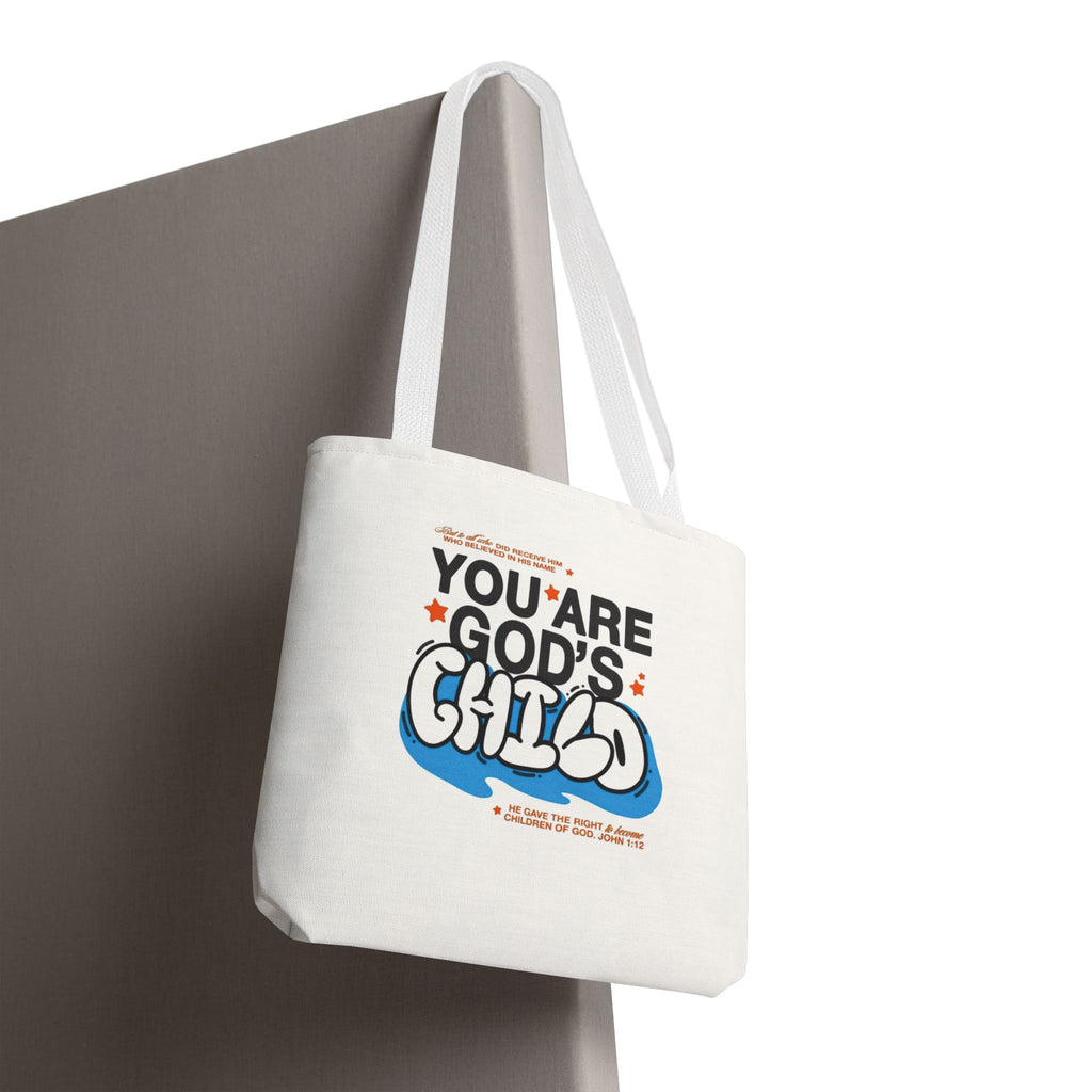 Inspirational "You Are God's Child" Tote Bag
