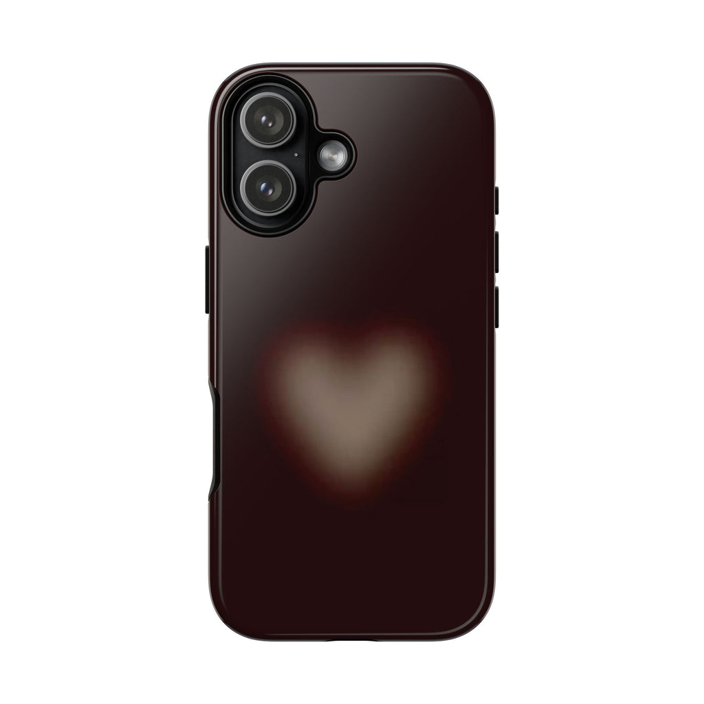 Tough Cases — Blurred Heart Protective iPhone Case