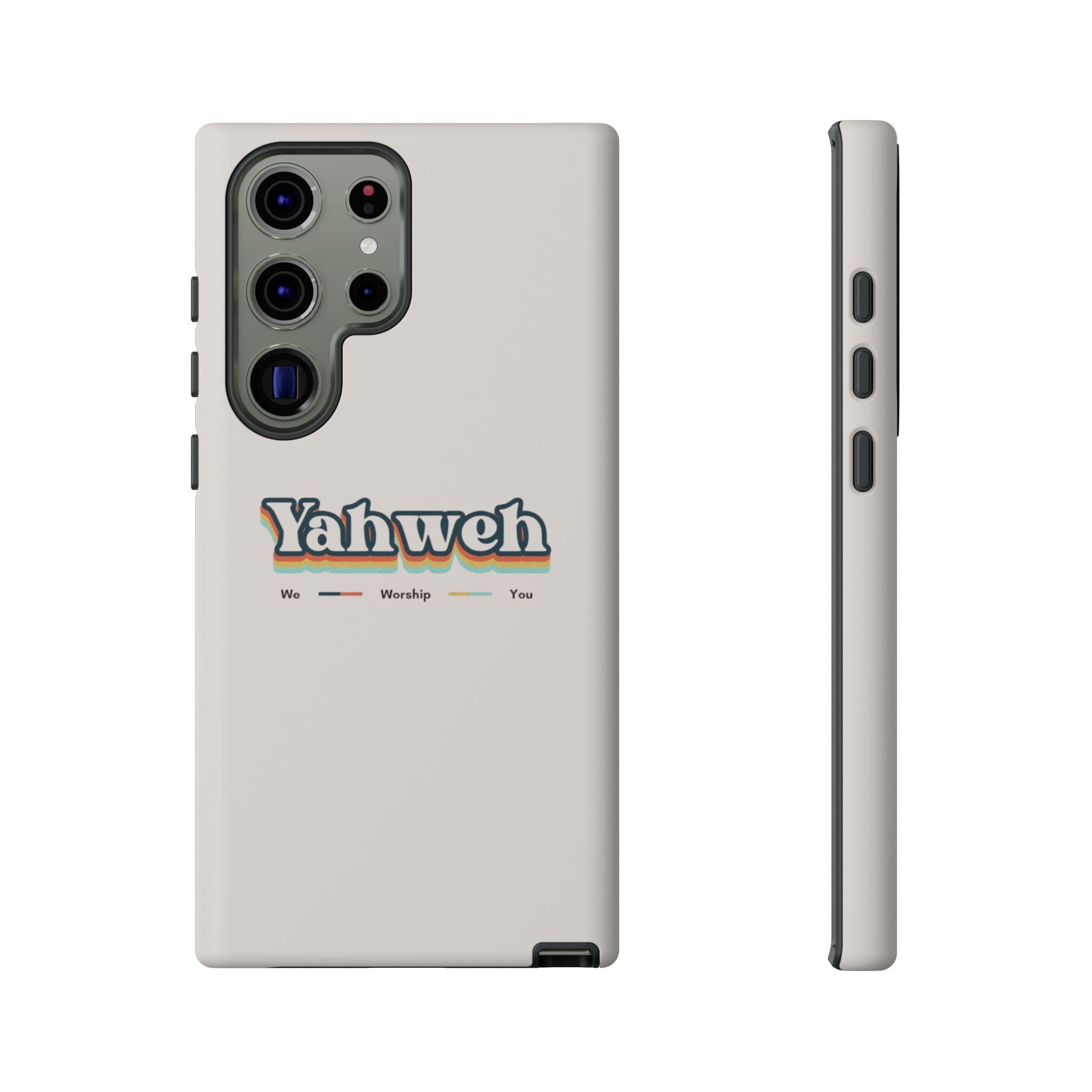 Yahweh Phone Case — Retro Faith Tough Case